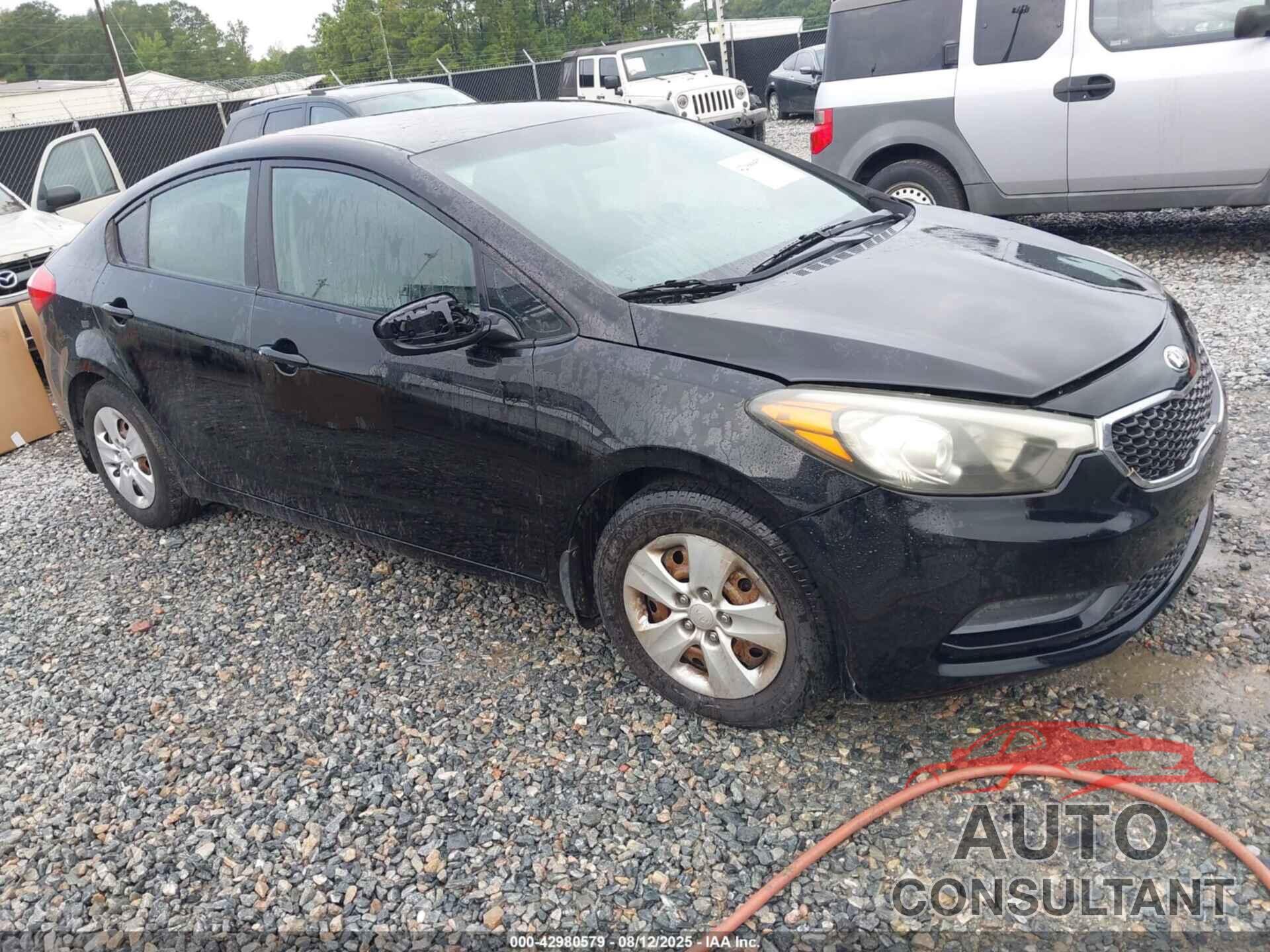 KIA FORTE 2014 - KNAFK4A64E5135987