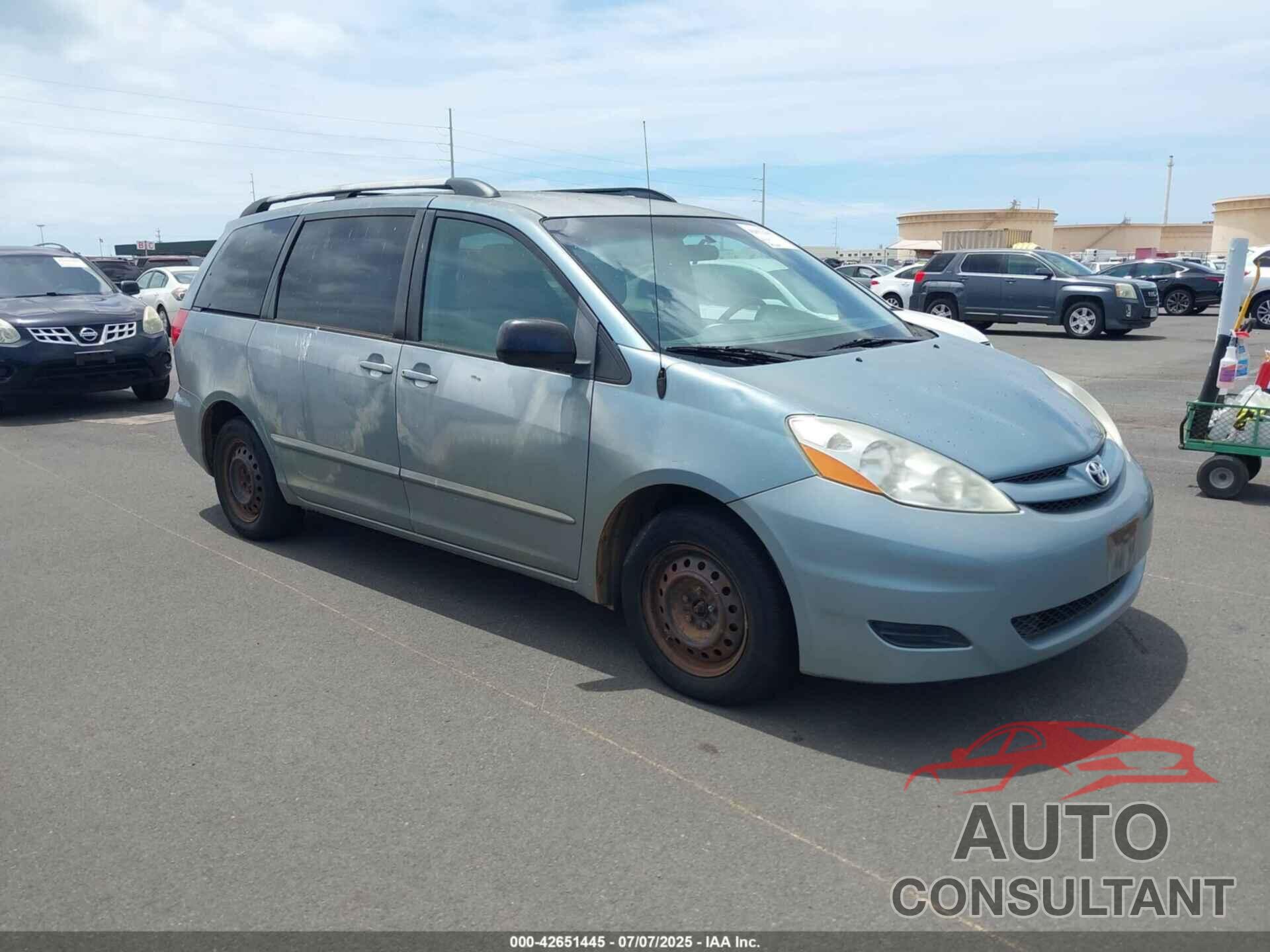 TOYOTA SIENNA 2009 - 5TDZK23C39S241516