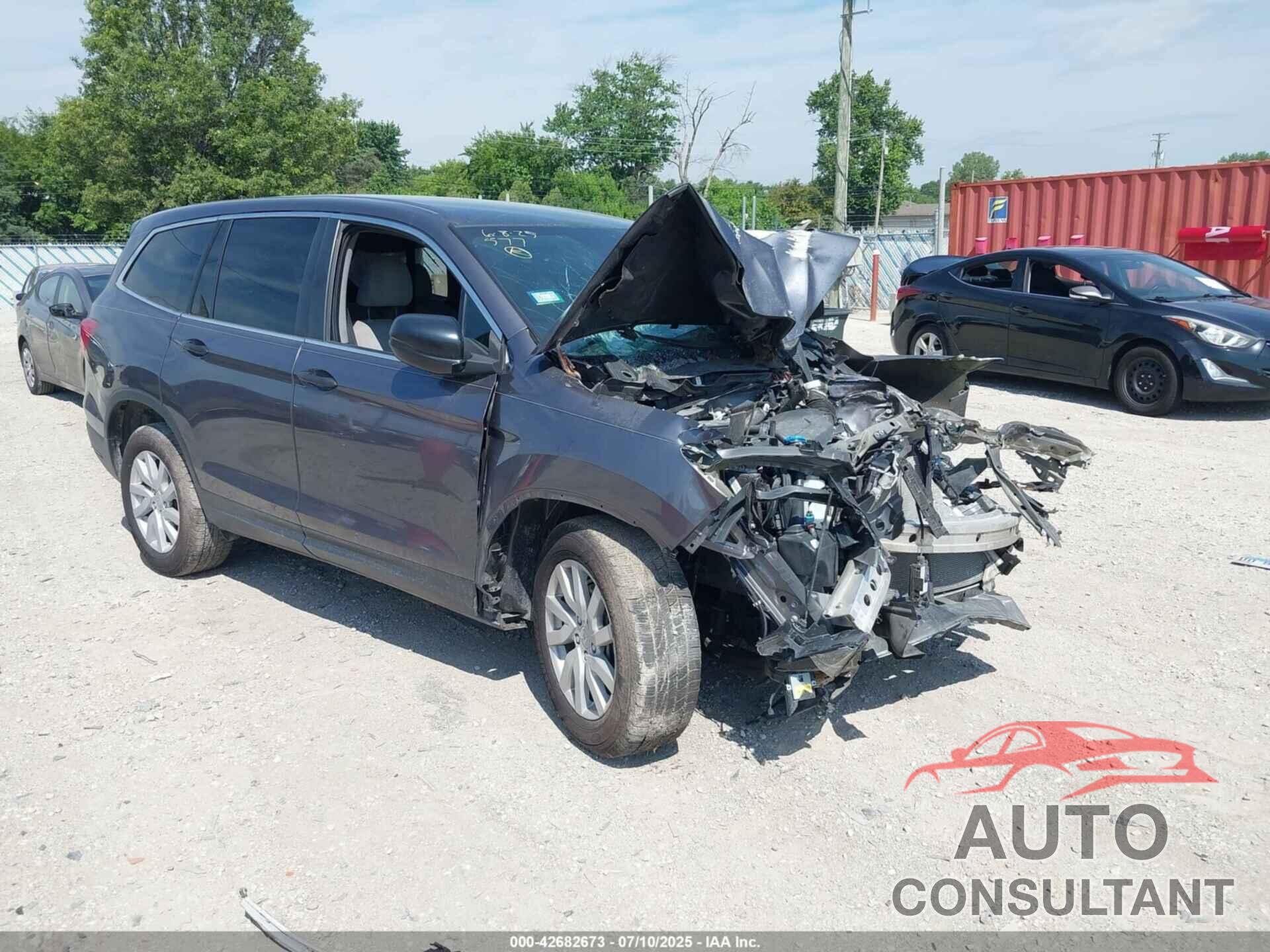 HONDA PILOT 2020 - 5FNYF5H11LB014331