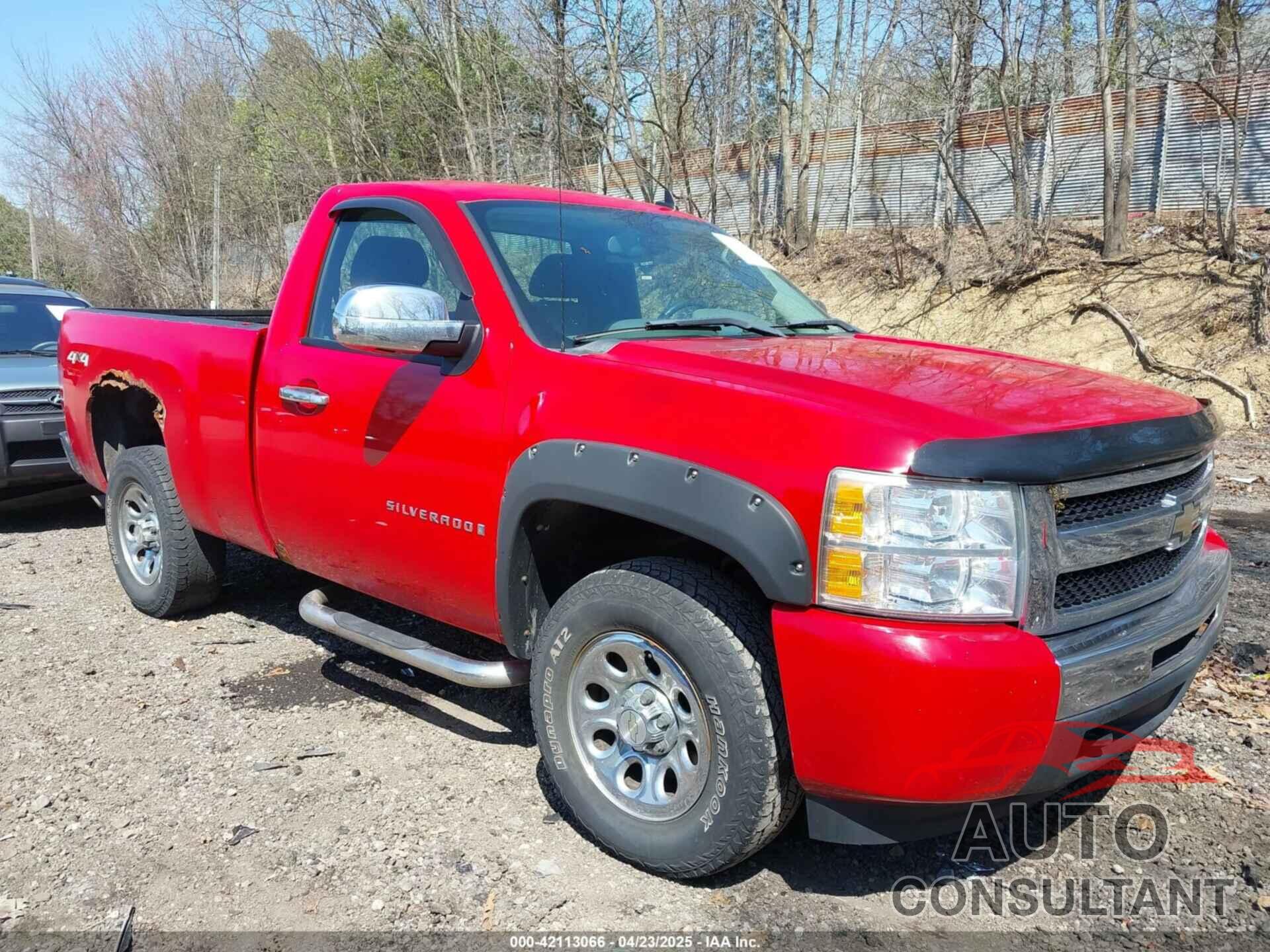 CHEVROLET SILVERADO 1500 2009 - 1GCEK14C29Z187289