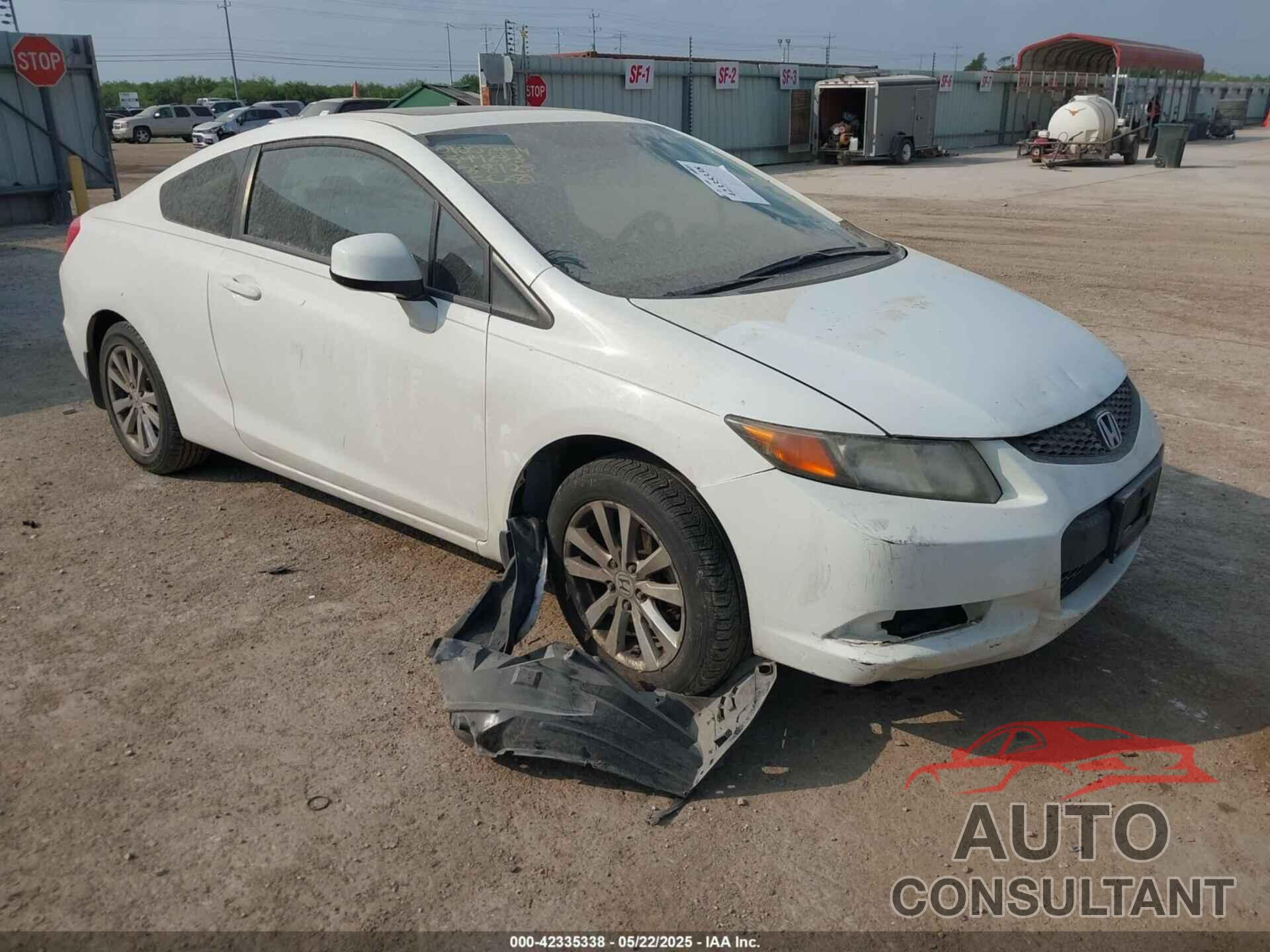 HONDA CIVIC 2012 - 2HGFG3B87CH544233