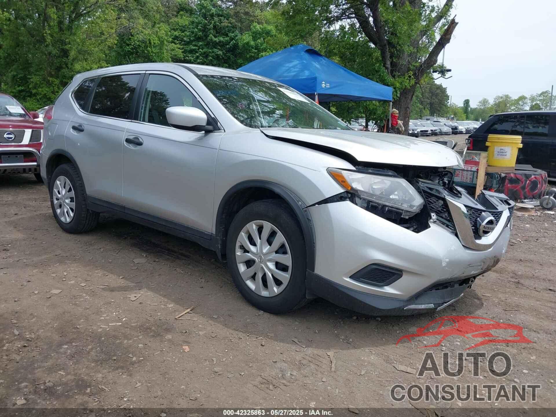 NISSAN ROGUE 2016 - KNMAT2MV3GP607623