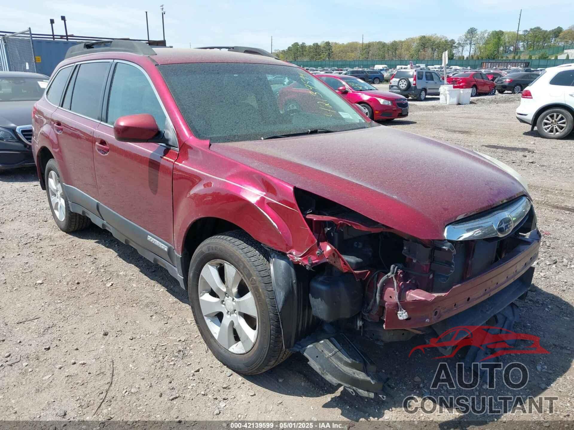 SUBARU OUTBACK 2011 - 4S4BRBJC4B3397485