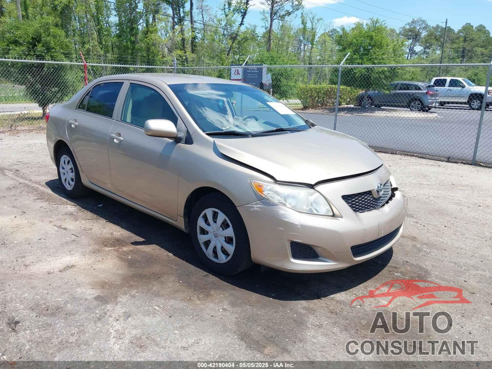 TOYOTA COROLLA 2009 - 1NXBU40E79Z083993