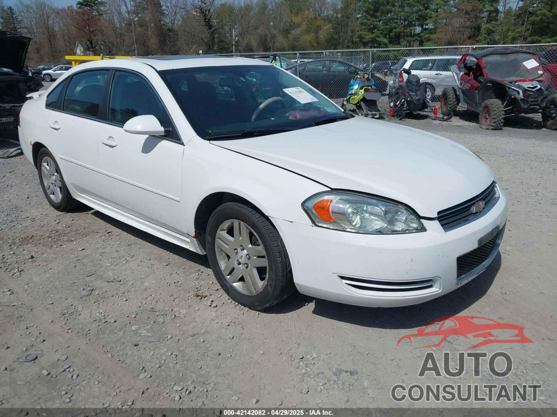 CHEVROLET IMPALA 2011 - 2G1WG5EK7B1287477