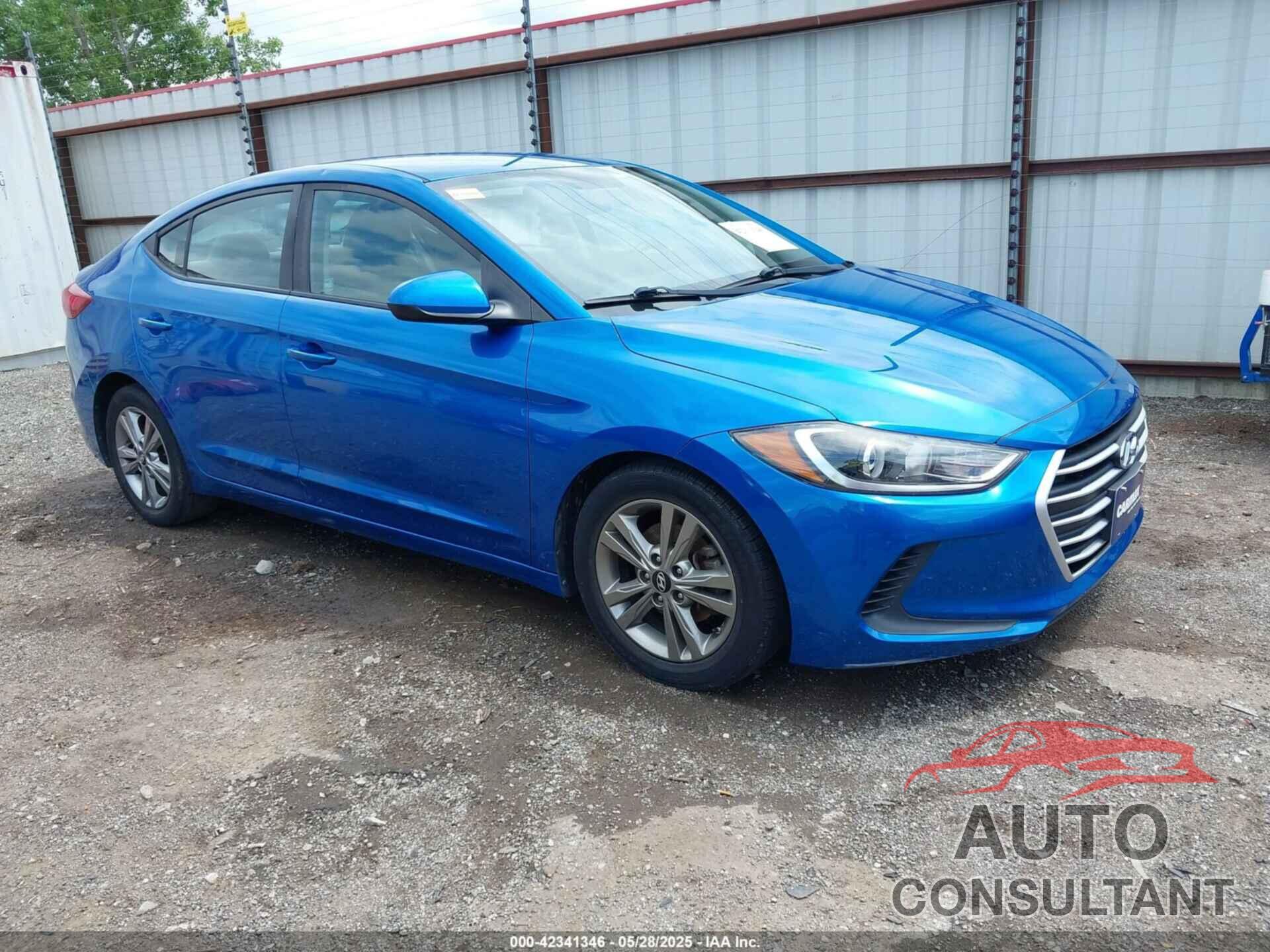 HYUNDAI ELANTRA 2018 - 5NPD84LF7JH226476