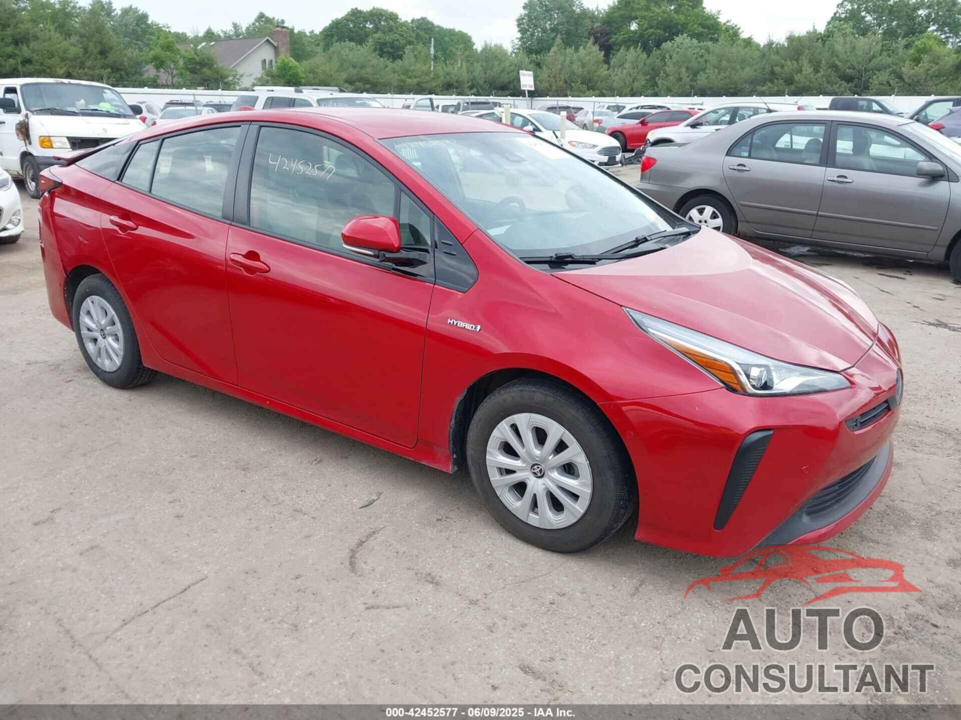 TOYOTA PRIUS 2019 - JTDKARFU7K3093556