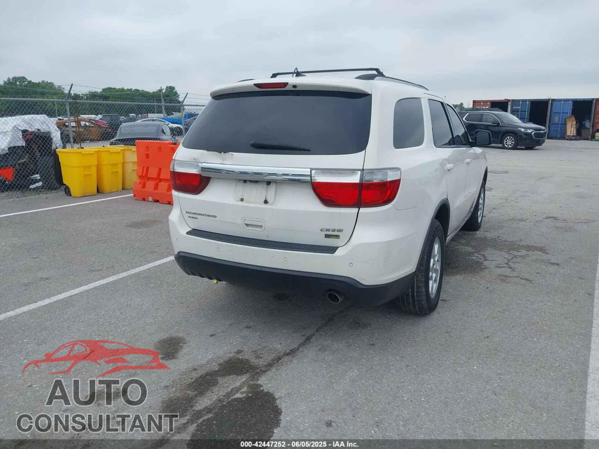 DODGE DURANGO 2012 - 1C4RDJDG5CC107573