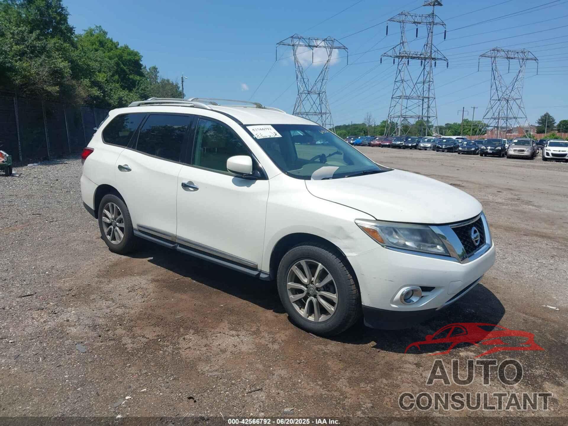 NISSAN PATHFINDER 2014 - 5N1AR2MMXEC695267
