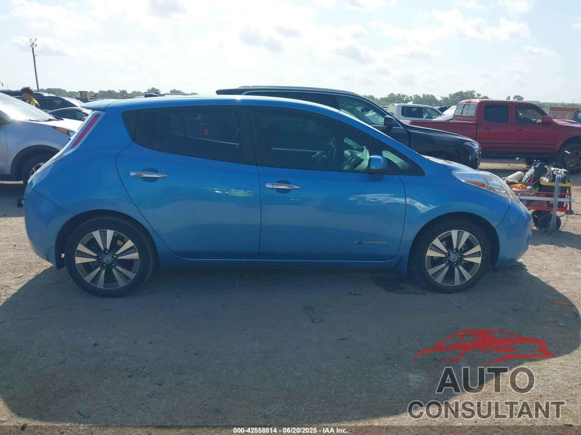 NISSAN LEAF 2013 - 1N4AZ0CP8DC406797