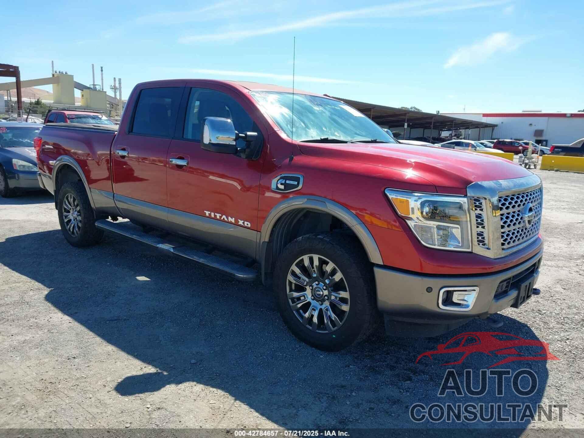 NISSAN TITAN XD 2016 - 1N6BA1F49GN511920