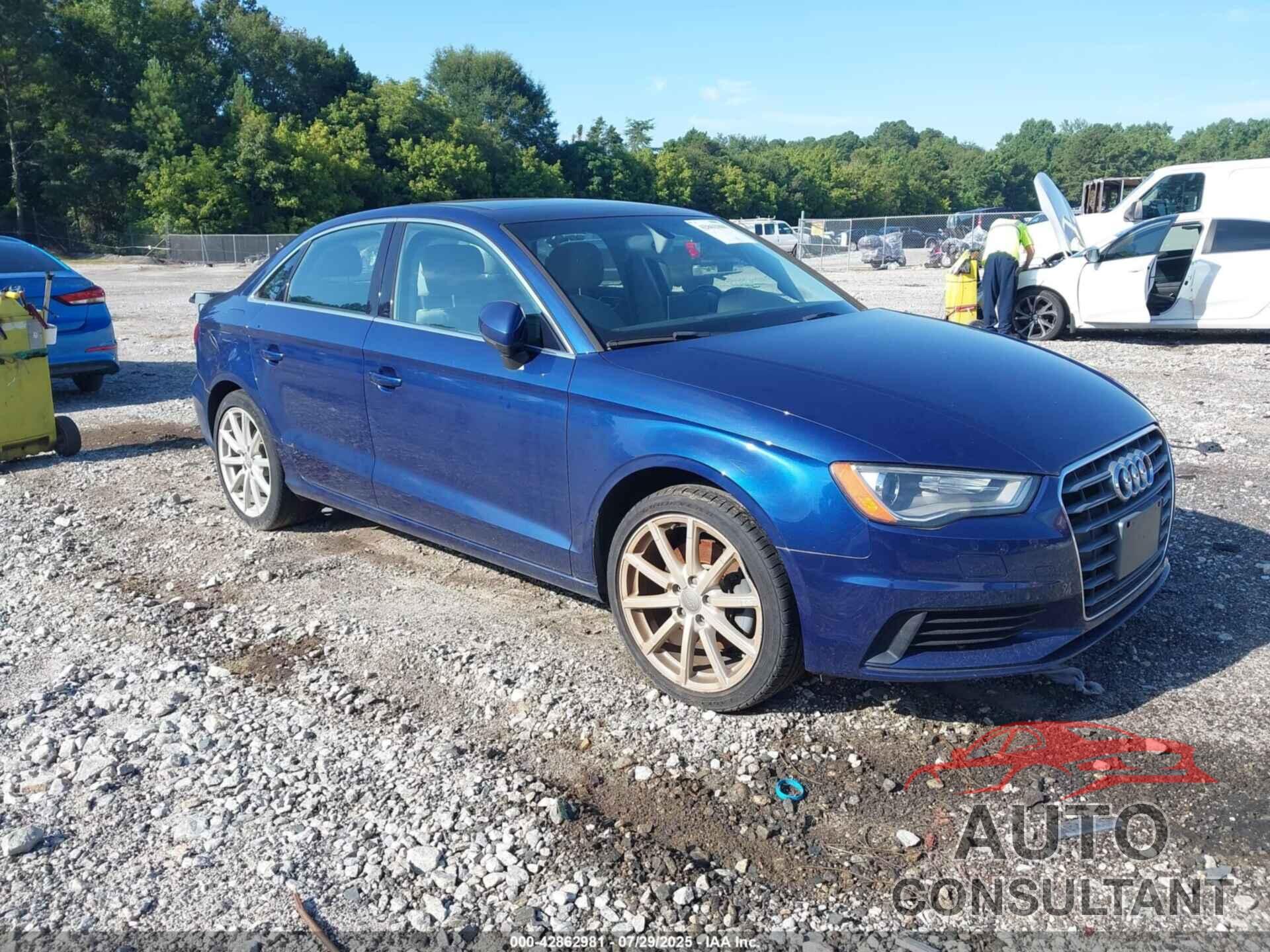 AUDI A3 2015 - WAUCCGFF1F1024512