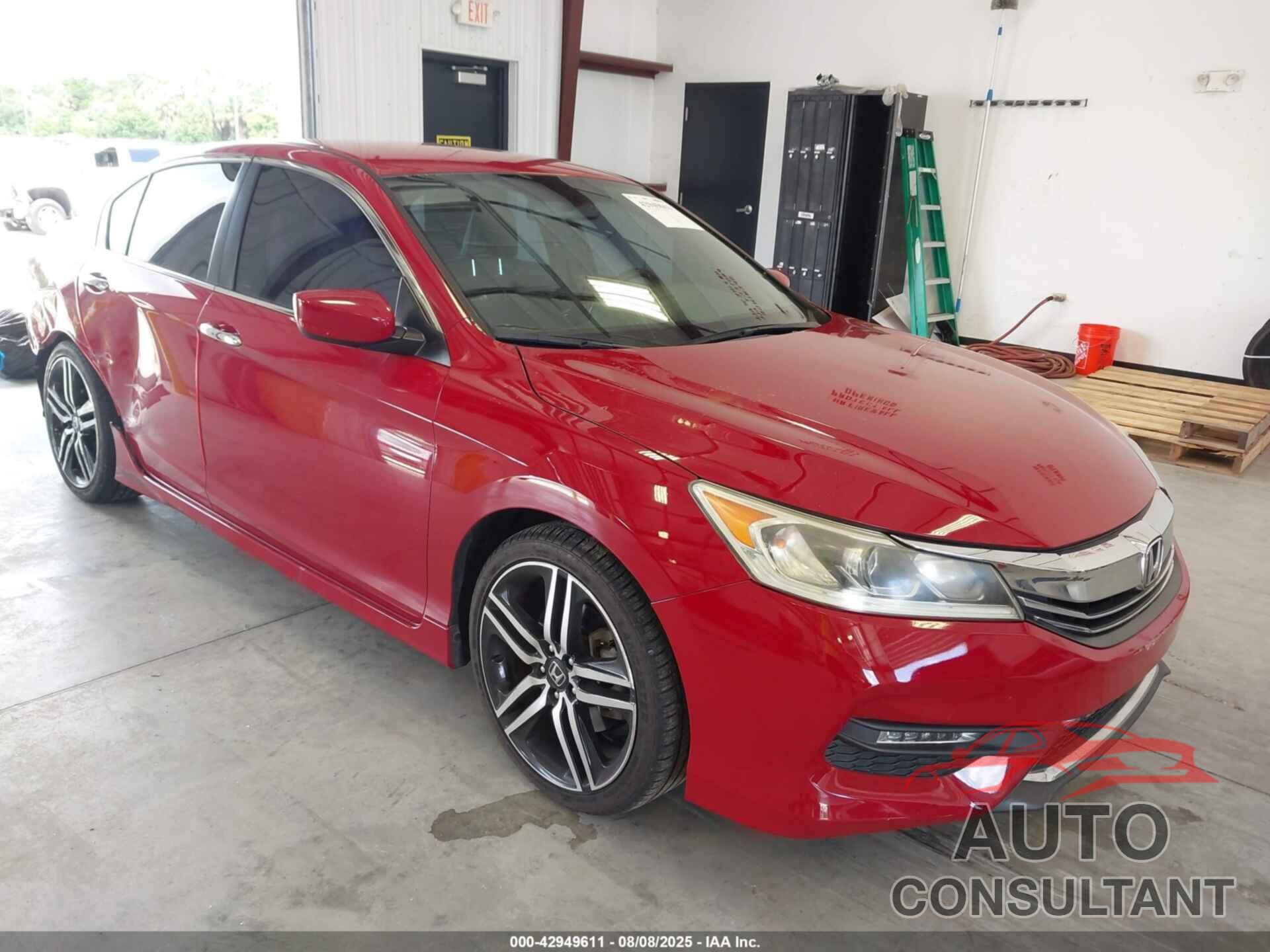 HONDA ACCORD 2017 - 1HGCR2F54HA138441