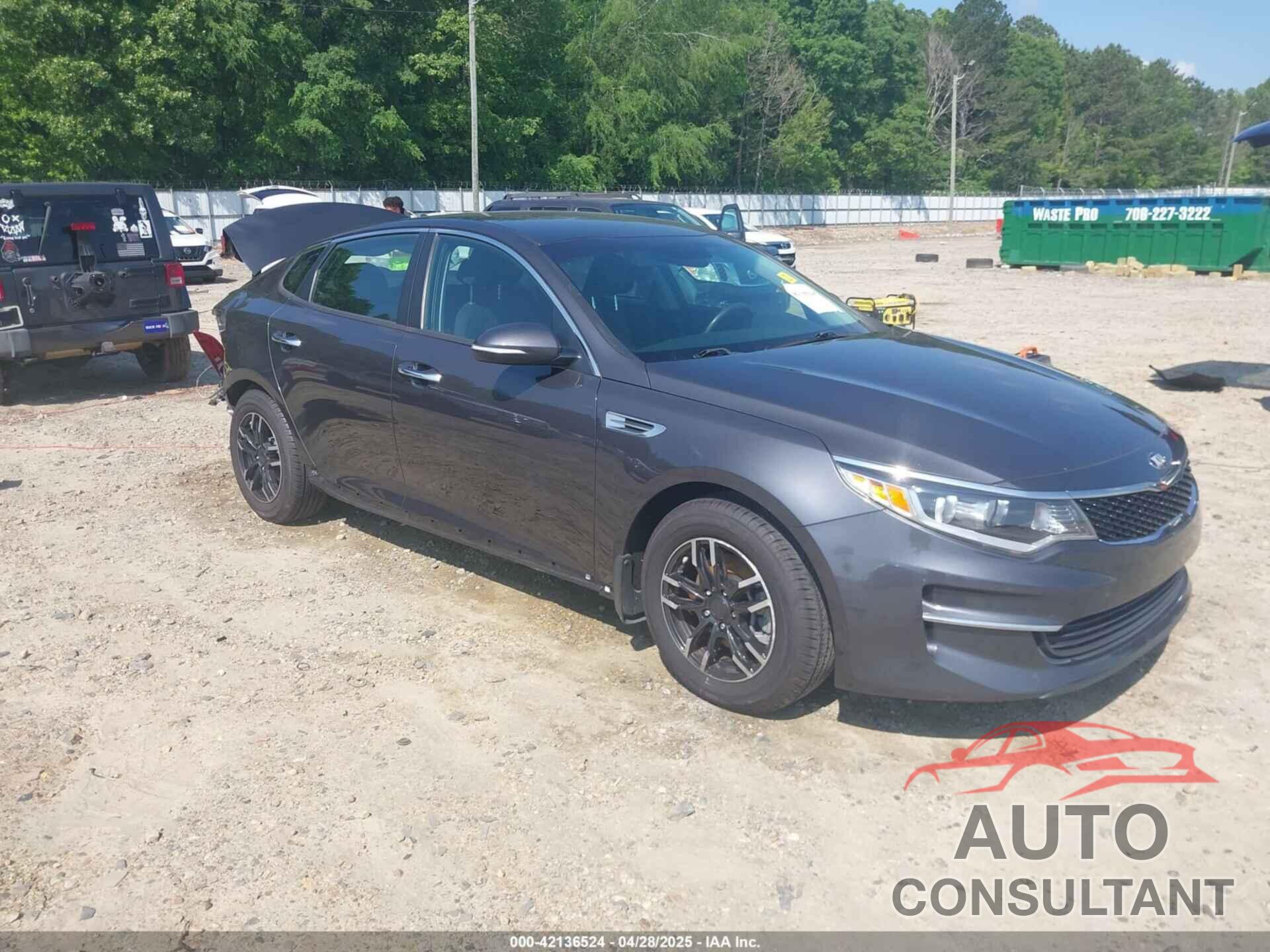 KIA OPTIMA 2018 - KNAGT4L34J5232346