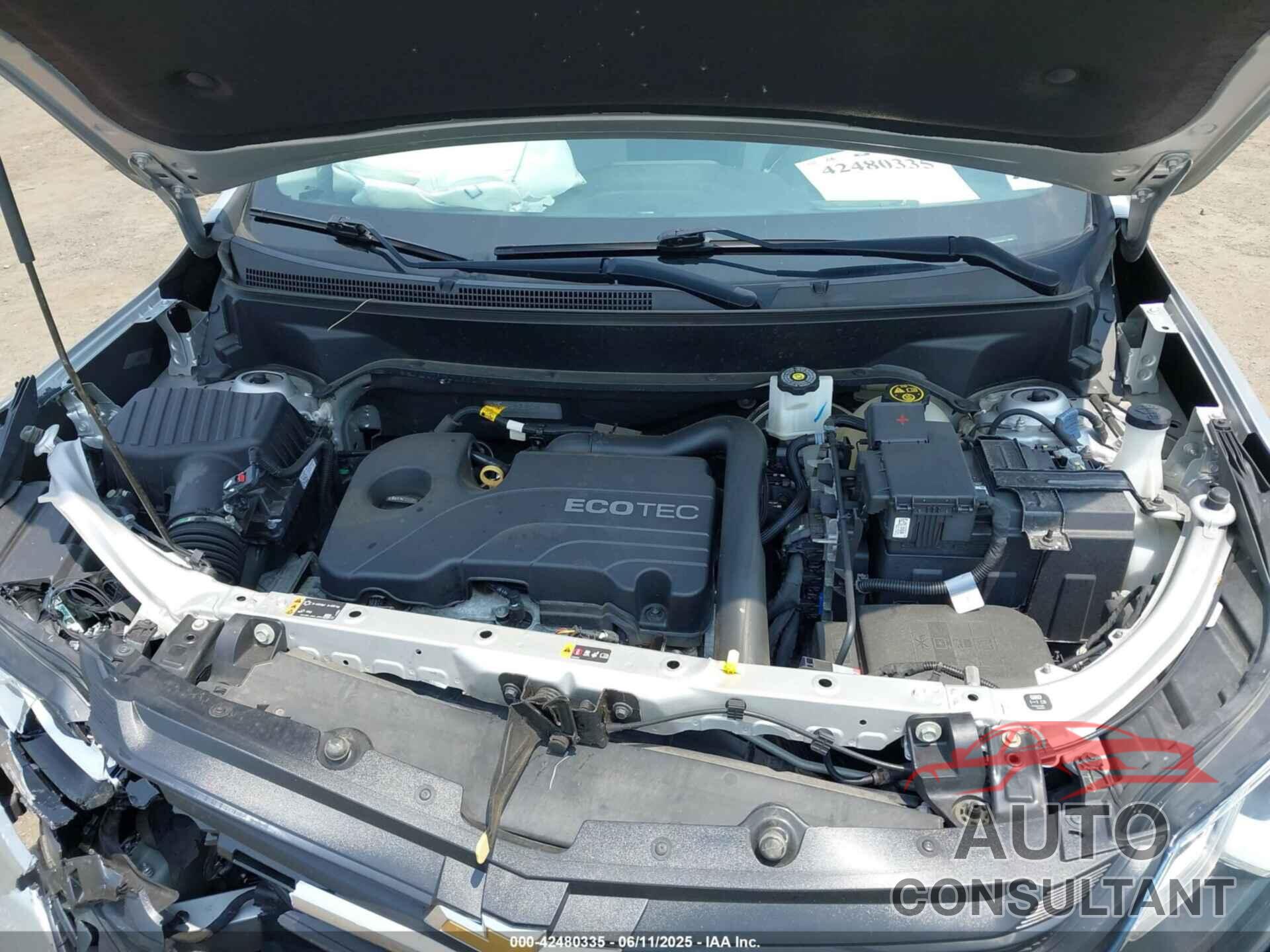 CHEVROLET EQUINOX 2021 - 3GNAXHEV3MS104118