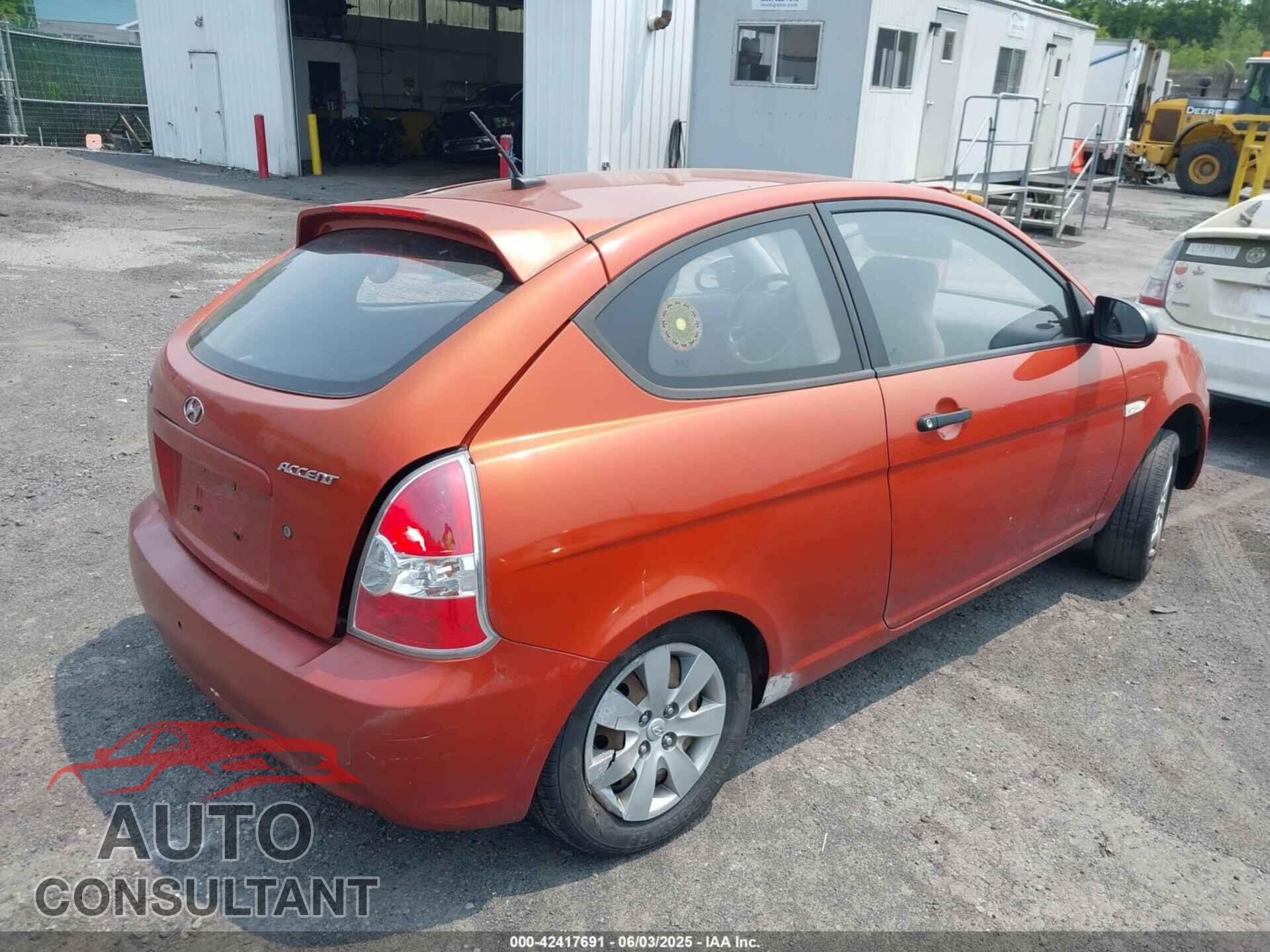 HYUNDAI ACCENT 2009 - KMHCM36C19U115633