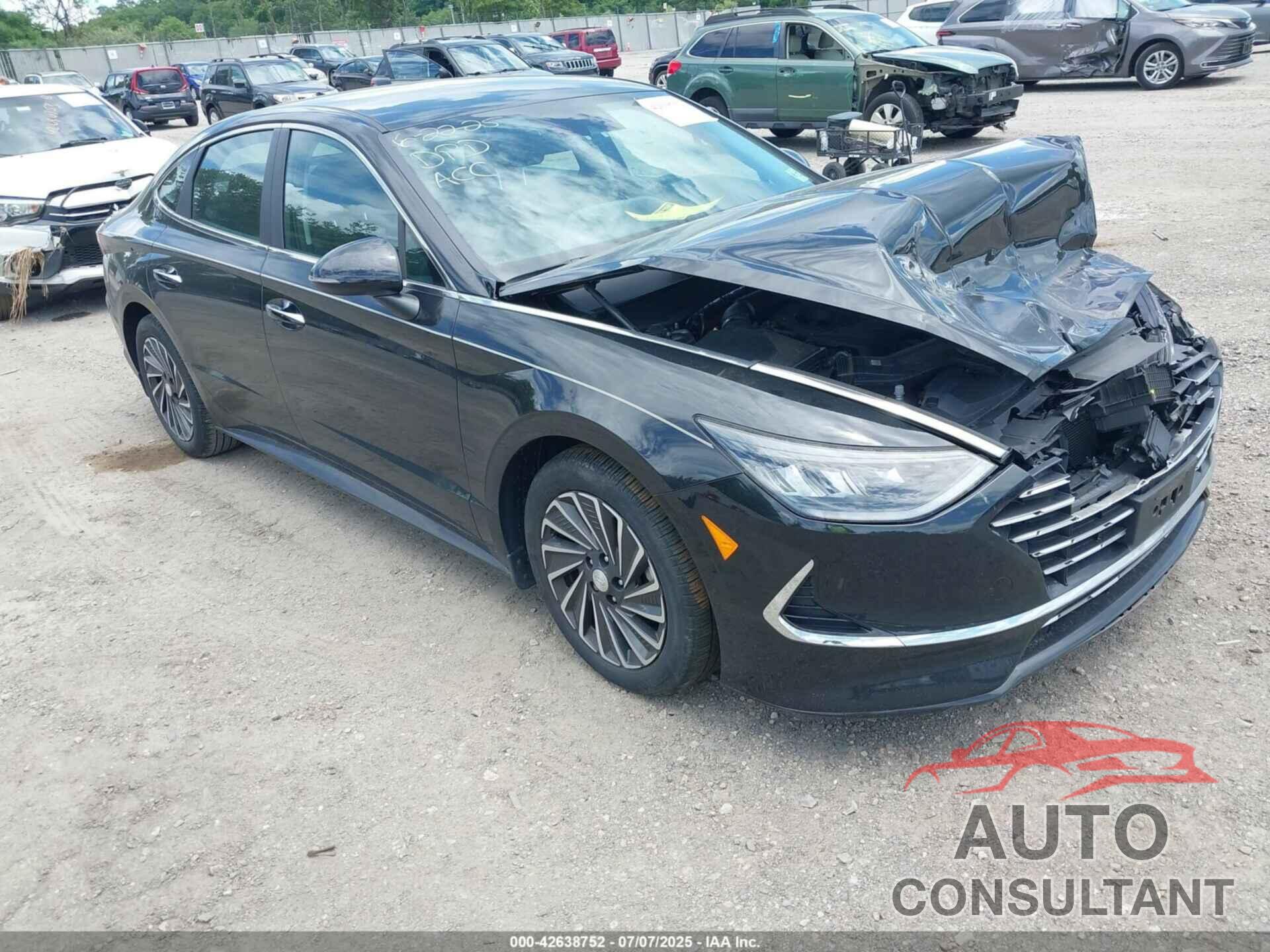 HYUNDAI SONATA HYBRID 2022 - KMHL34JJ8NA052542