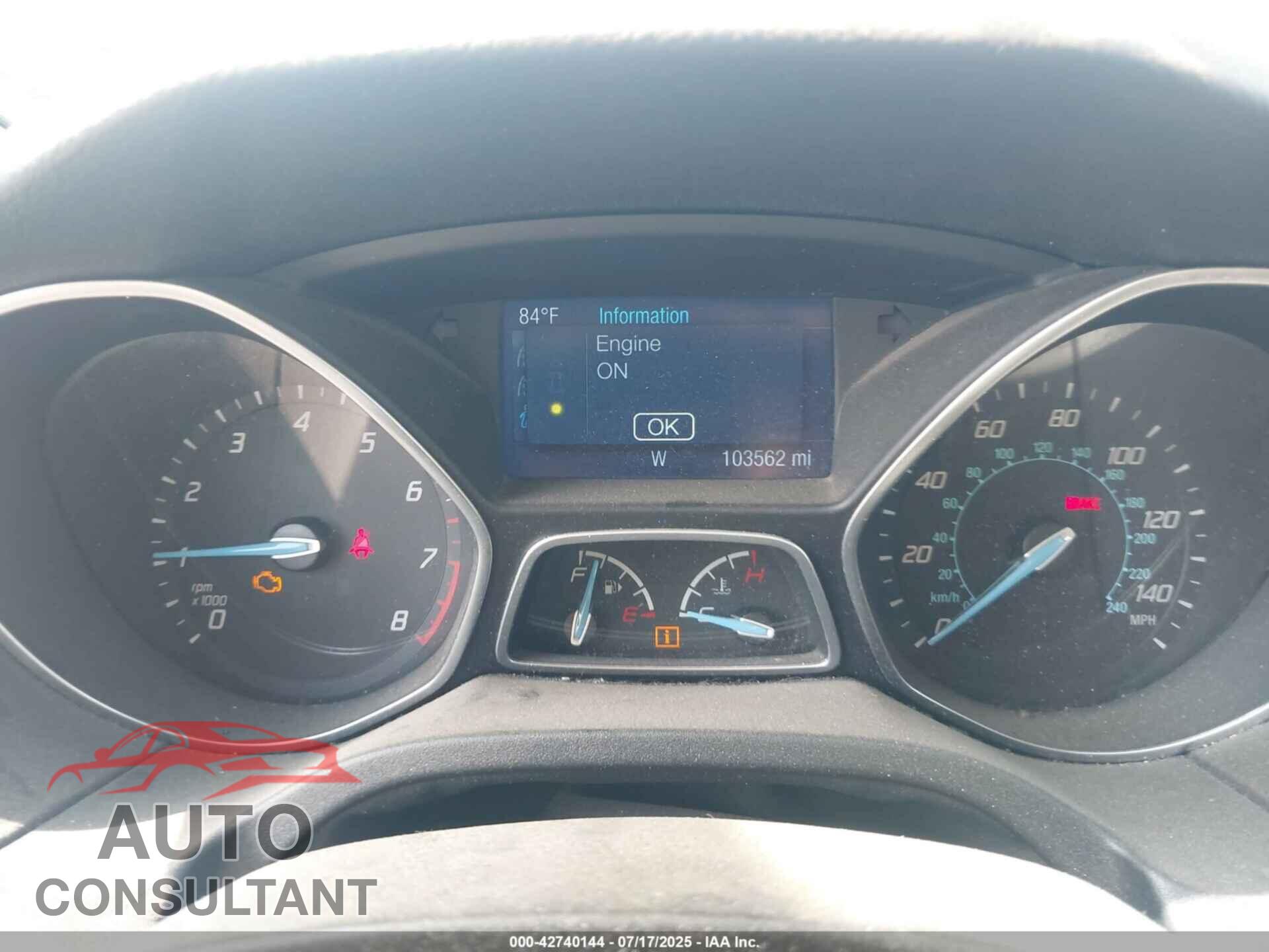 FORD FOCUS 2014 - 1FADP3F2XEL353185