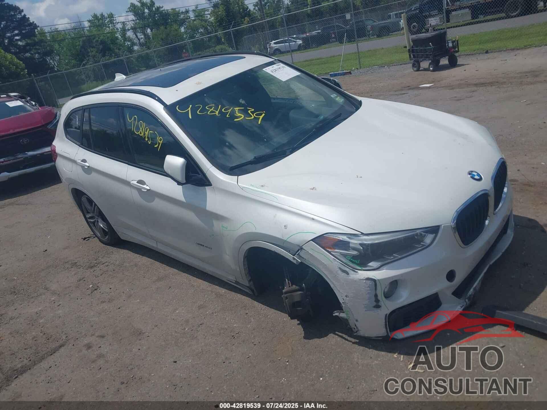 BMW X1 2017 - WBXHT3C36H5F87827