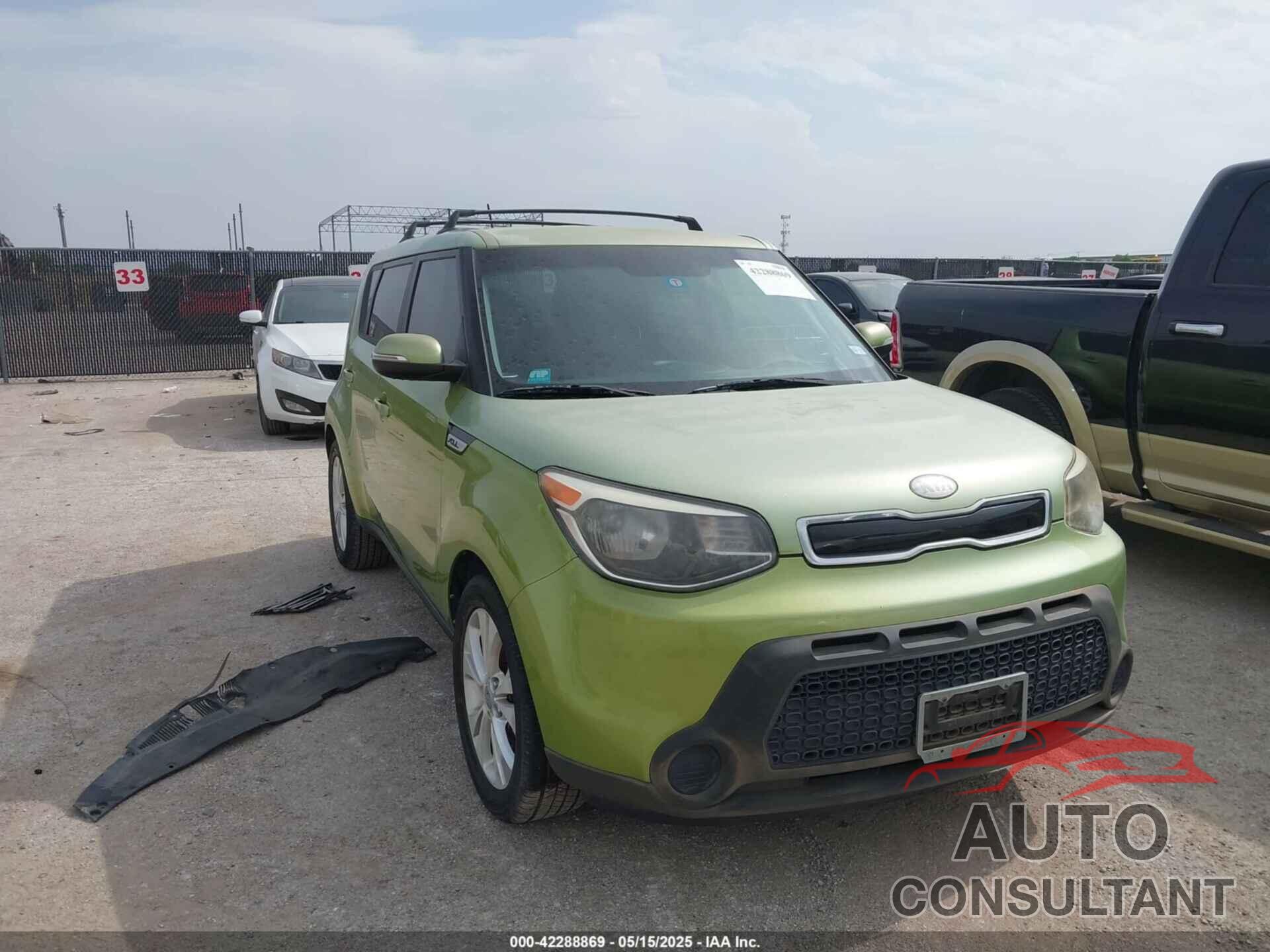 KIA SOUL 2014 - KNDJP3A57E7729073