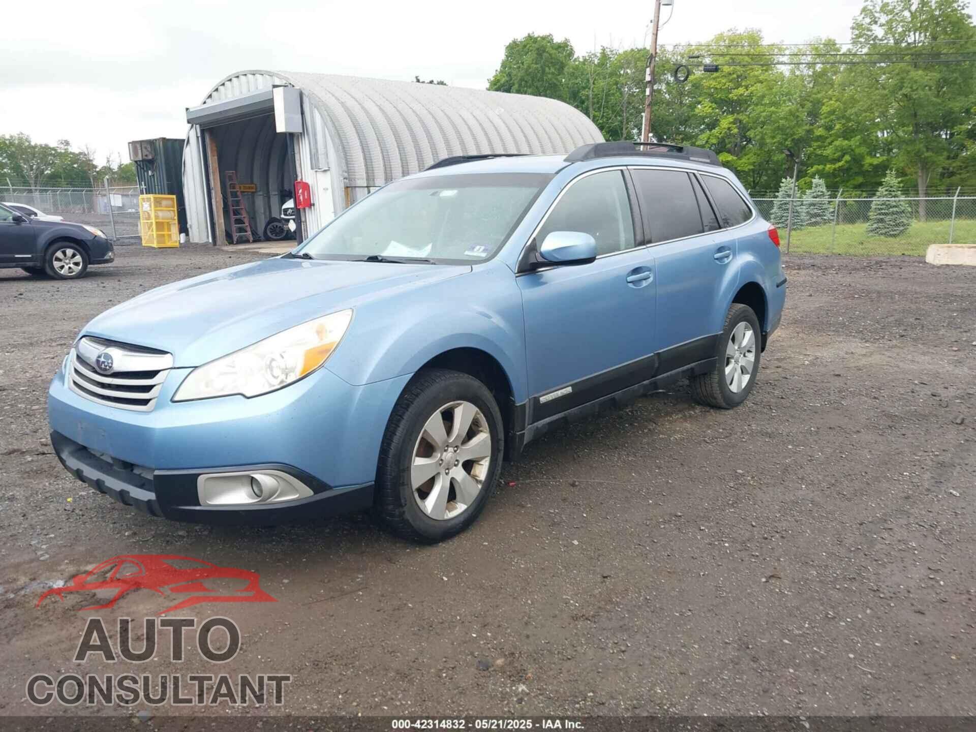 SUBARU OUTBACK 2011 - 4S4BRBCC6B3383455