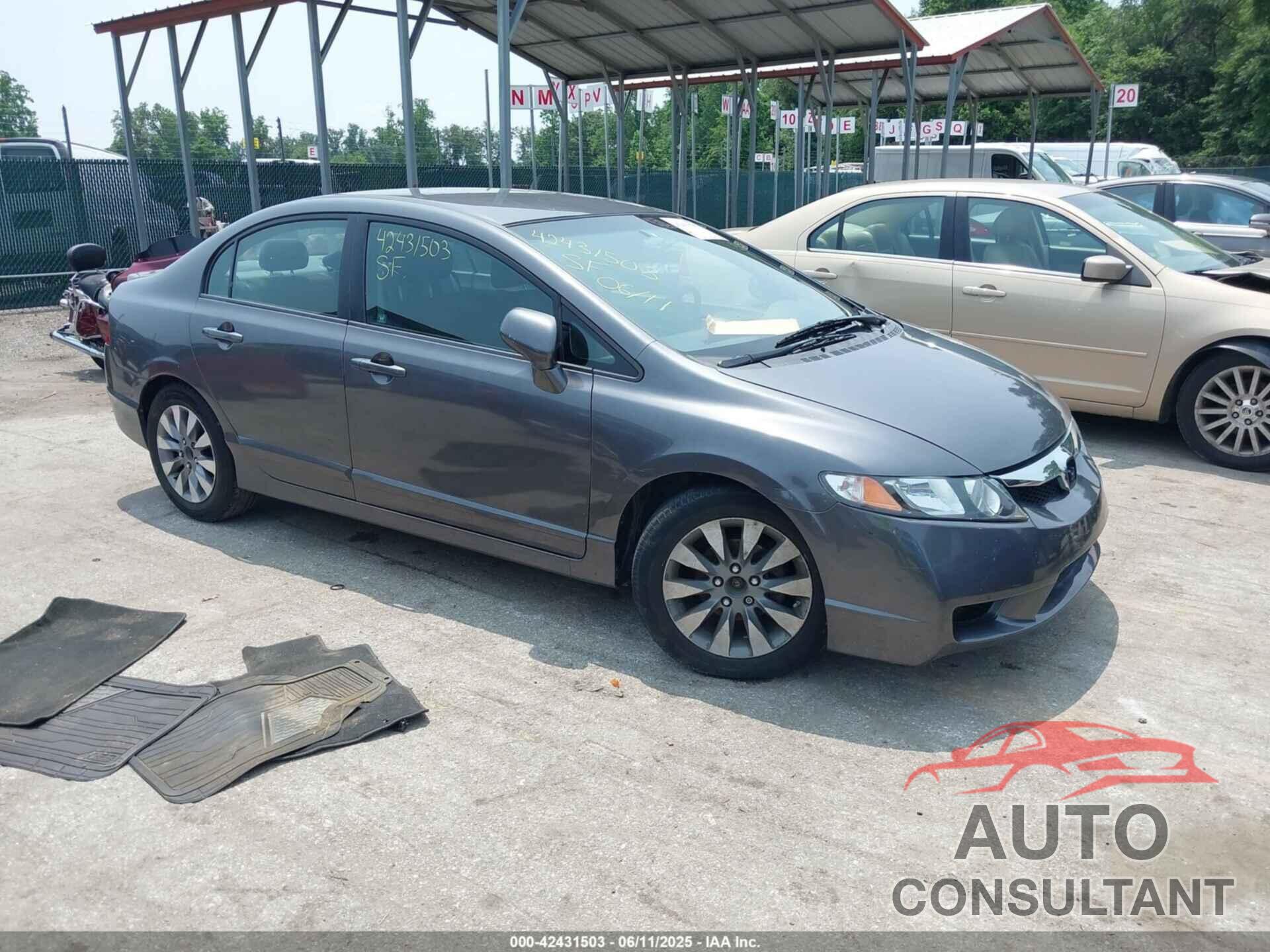HONDA CIVIC 2010 - 2HGFA1F61AH570449
