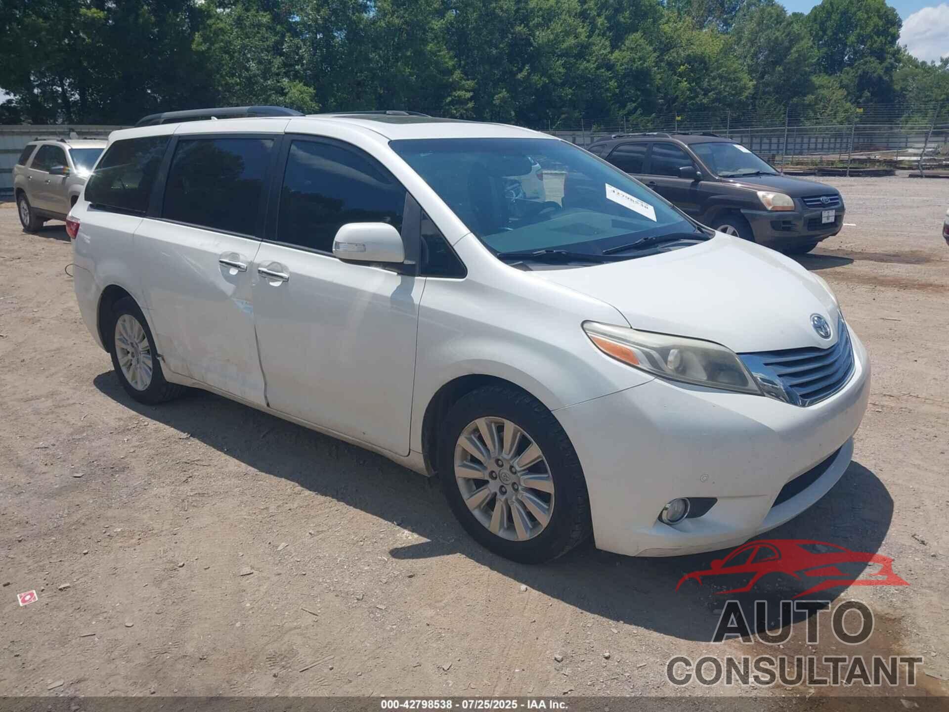 TOYOTA SIENNA 2016 - 5TDYK3DCXGS751925