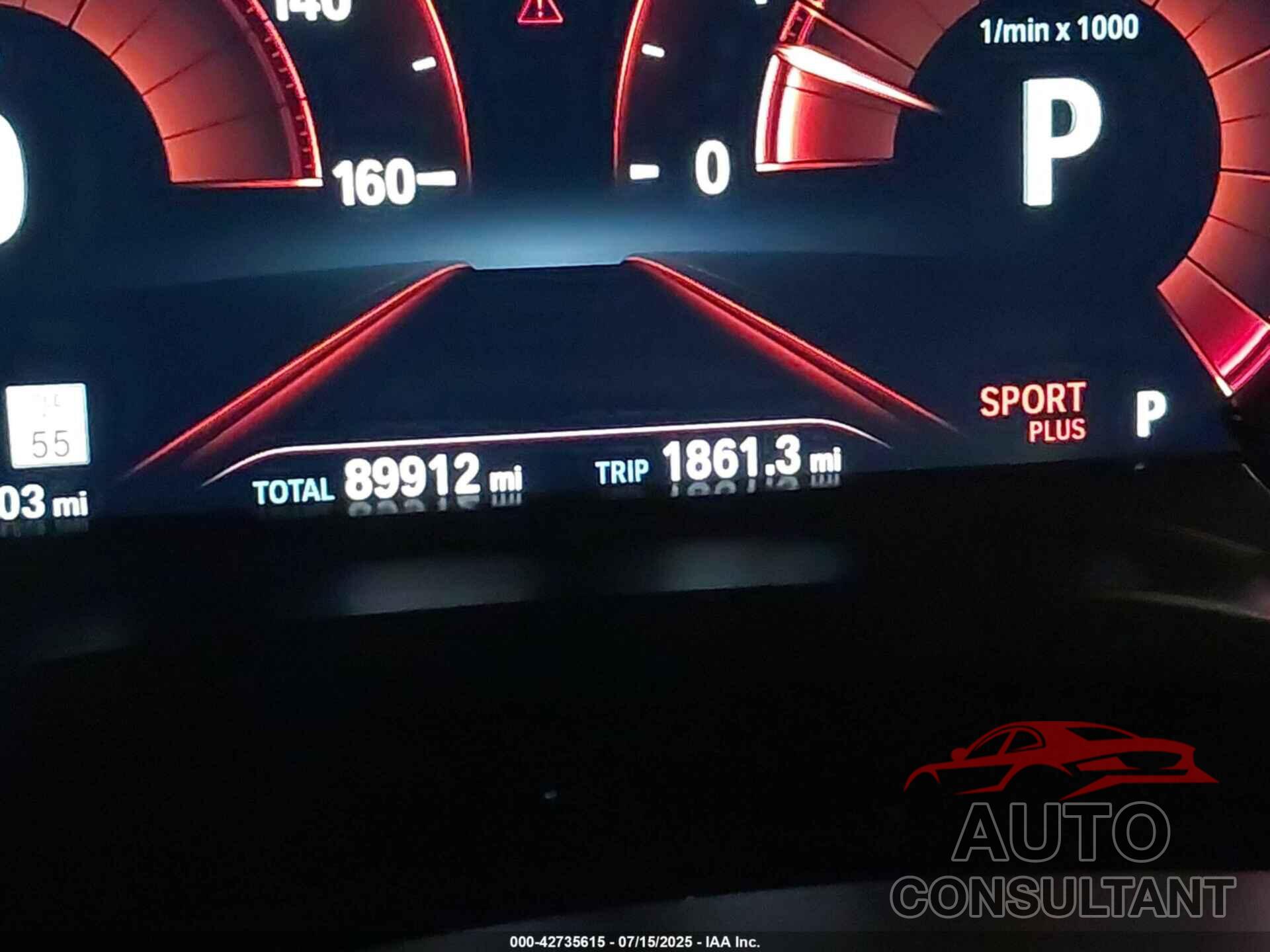 BMW X3 2019 - 5UXTR9C52KLE12017