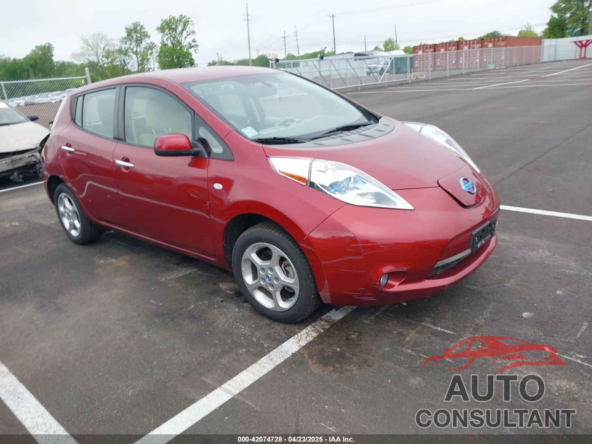 NISSAN LEAF 2012 - JN1AZ0CP5CT022293
