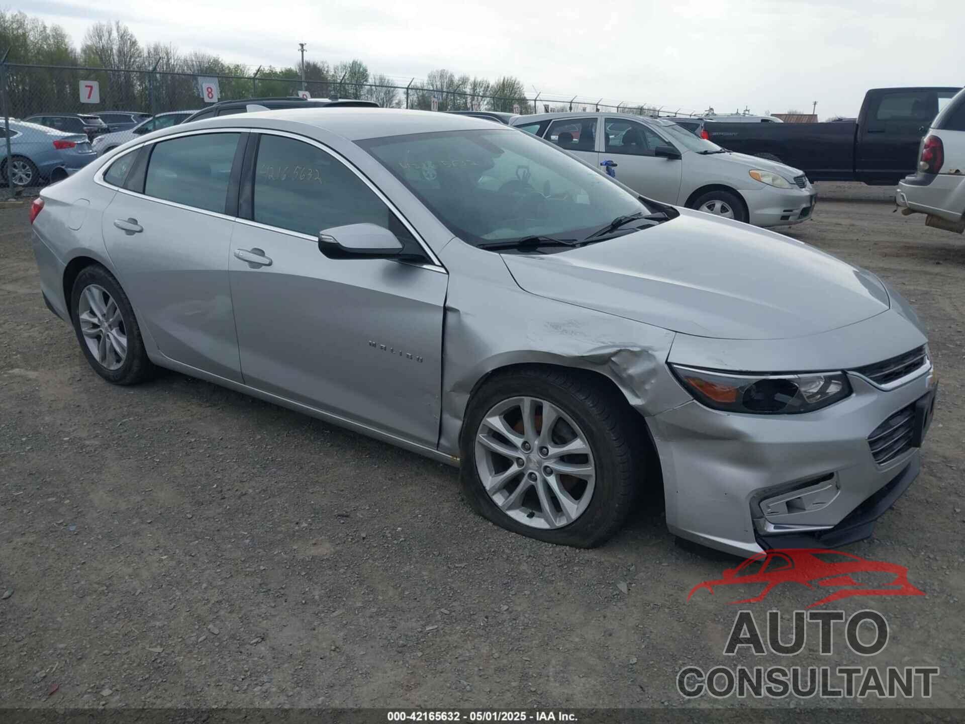 CHEVROLET MALIBU 2016 - 1G1ZE5ST7GF292887