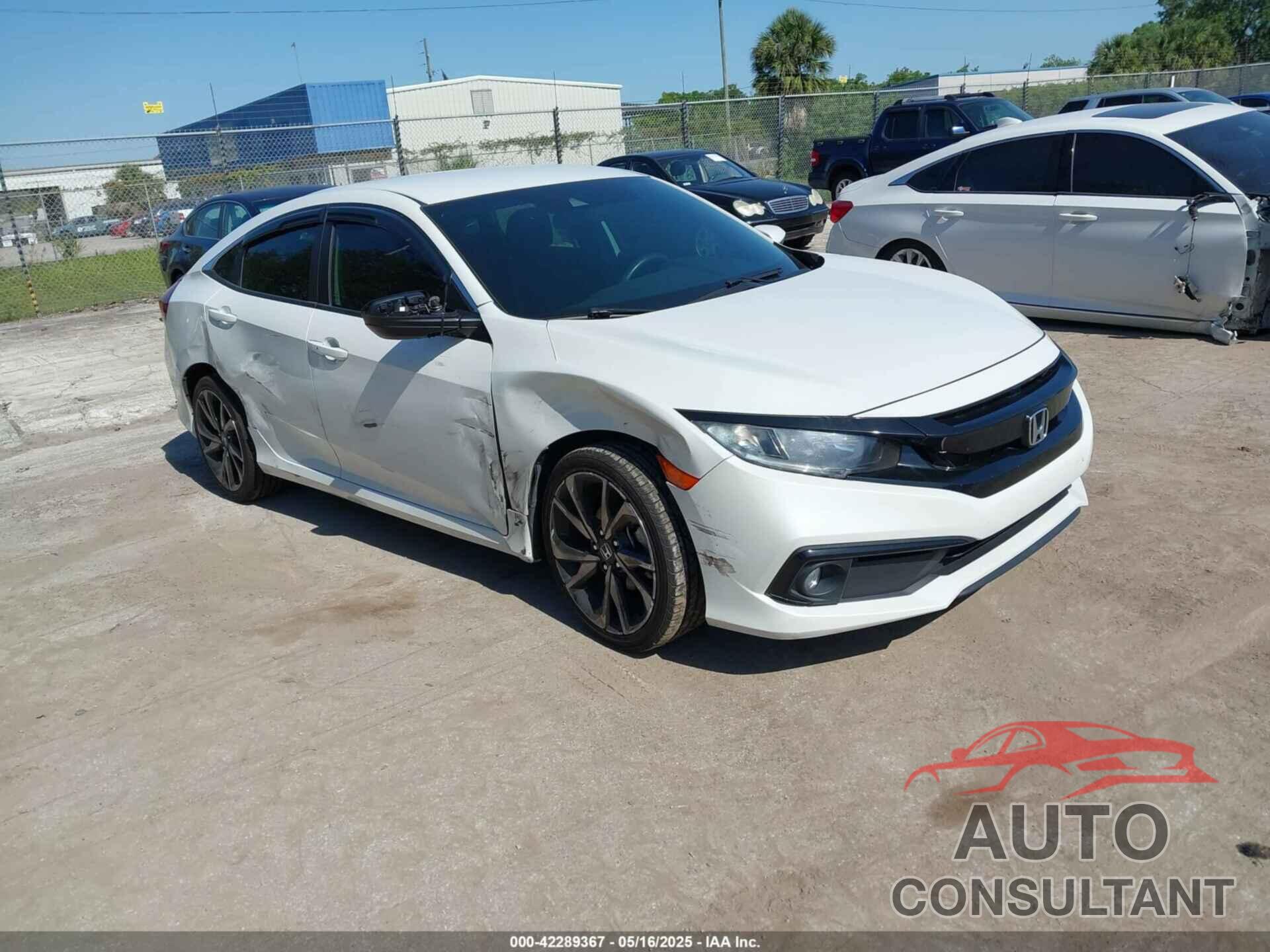 HONDA CIVIC 2021 - 2HGFC2F89MH543926