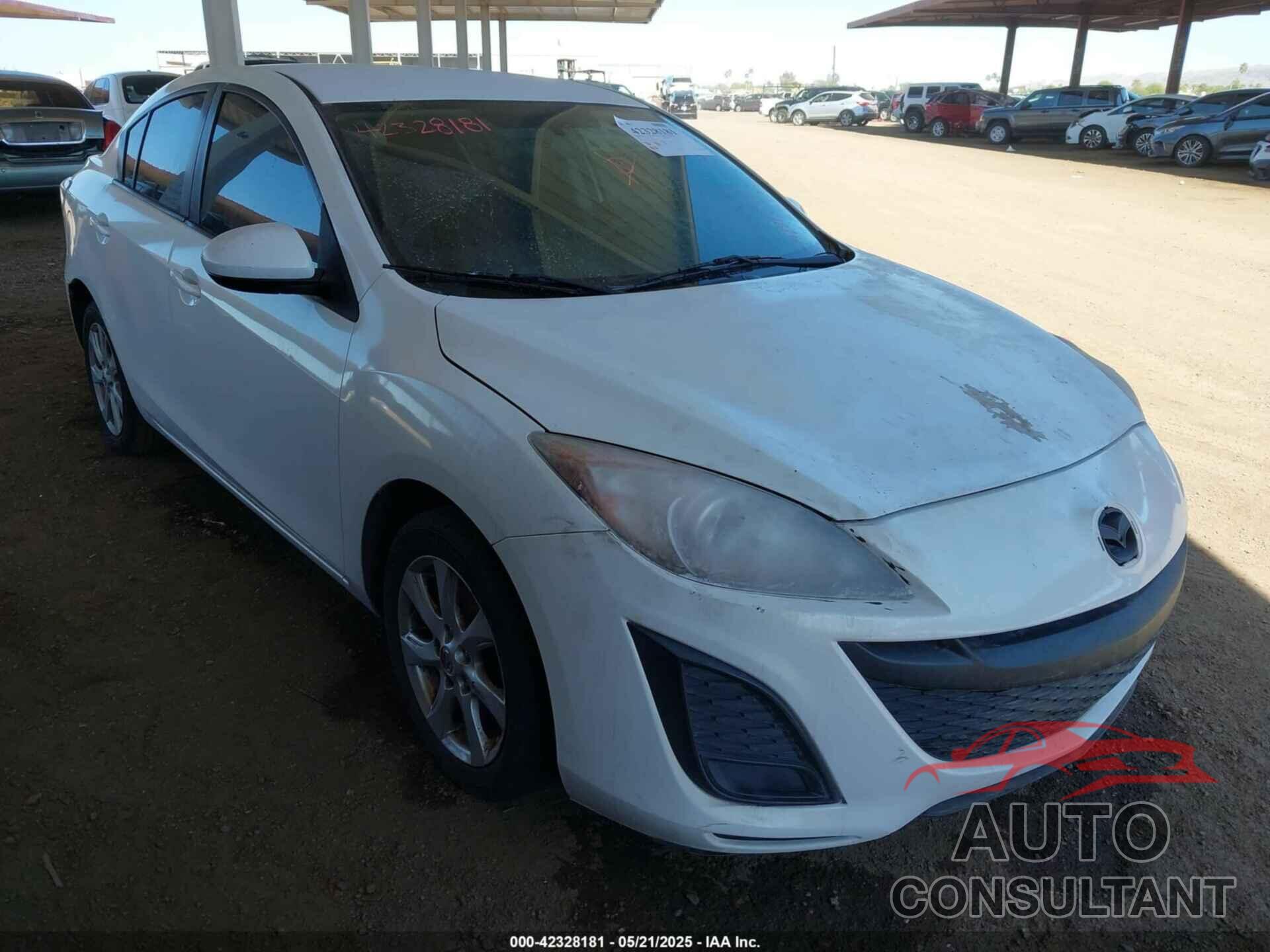 MAZDA MAZDA3 2011 - JM1BL1VF2B1481241