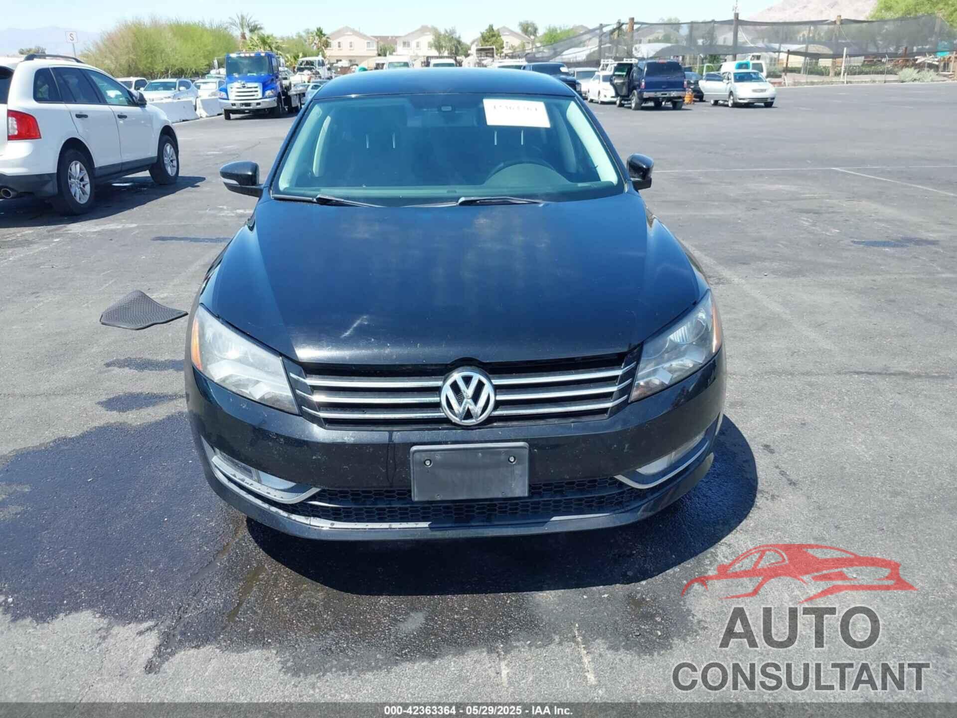 VOLKSWAGEN PASSAT 2015 - 1VWAT7A37FC111548