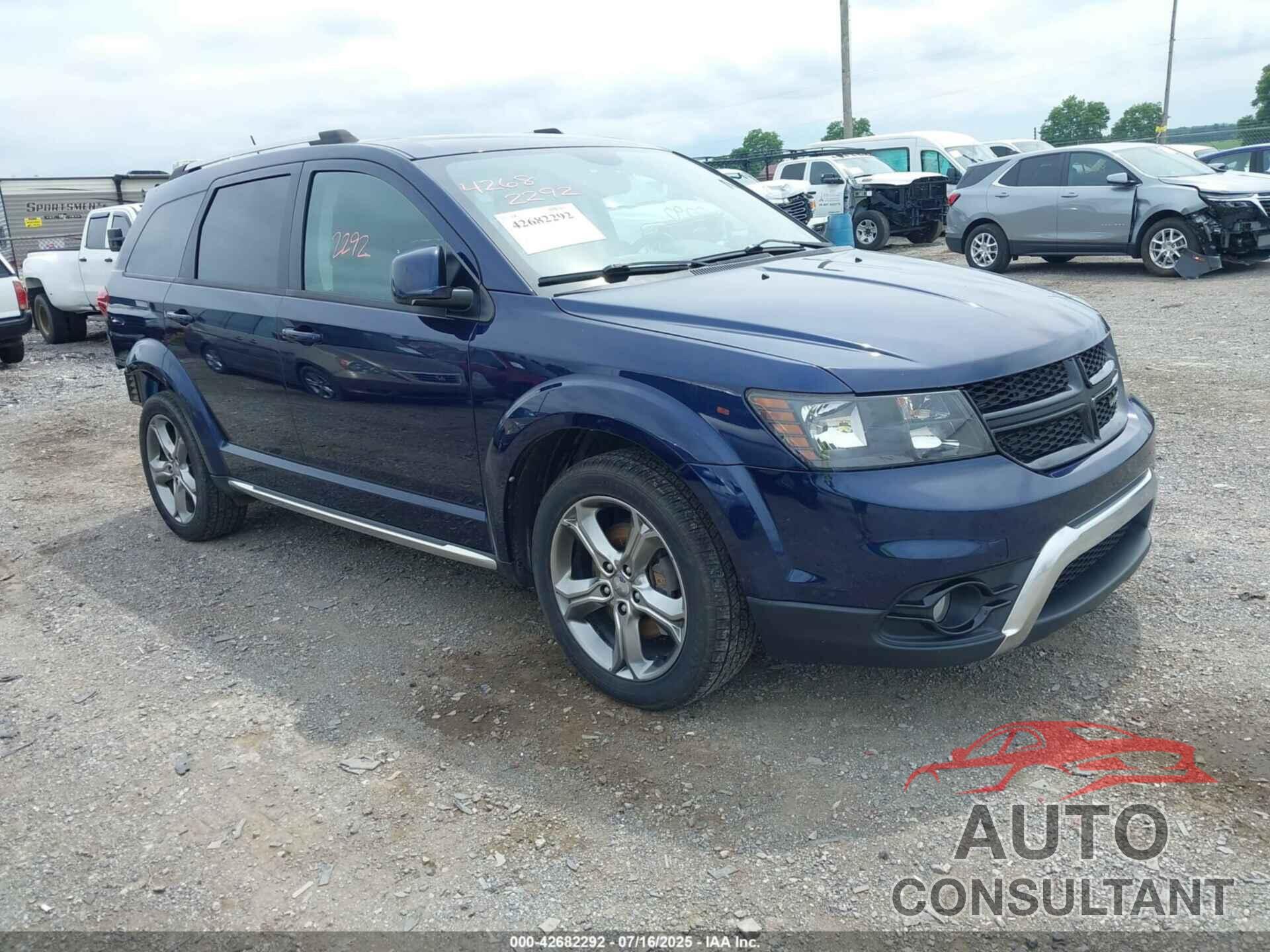 DODGE JOURNEY 2017 - 3C4PDDGG2HT608730