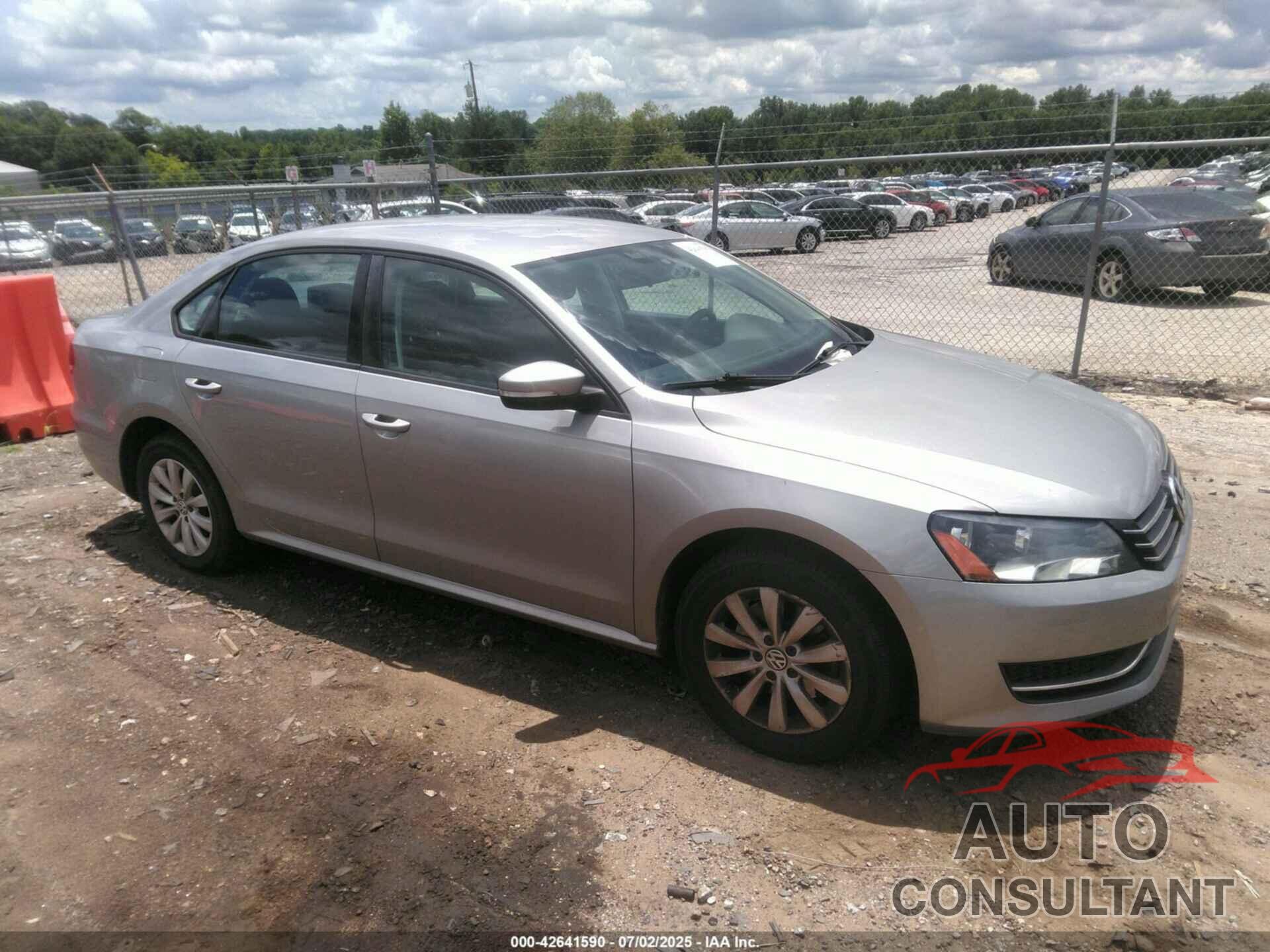 VOLKSWAGEN PASSAT 2013 - 1VWAP7A34DC037958