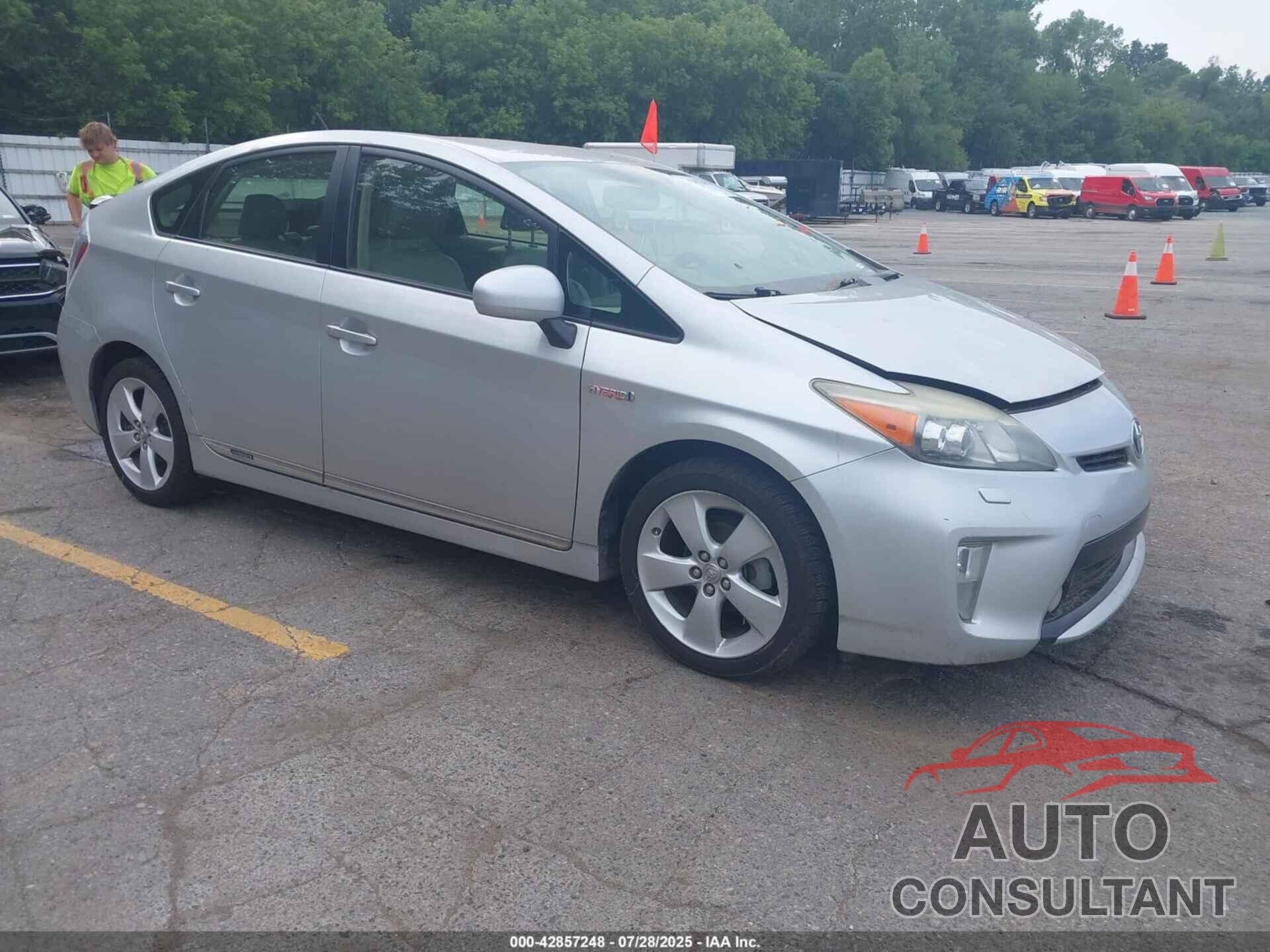 TOYOTA PRIUS 2012 - JTDKN3DUXC5479690