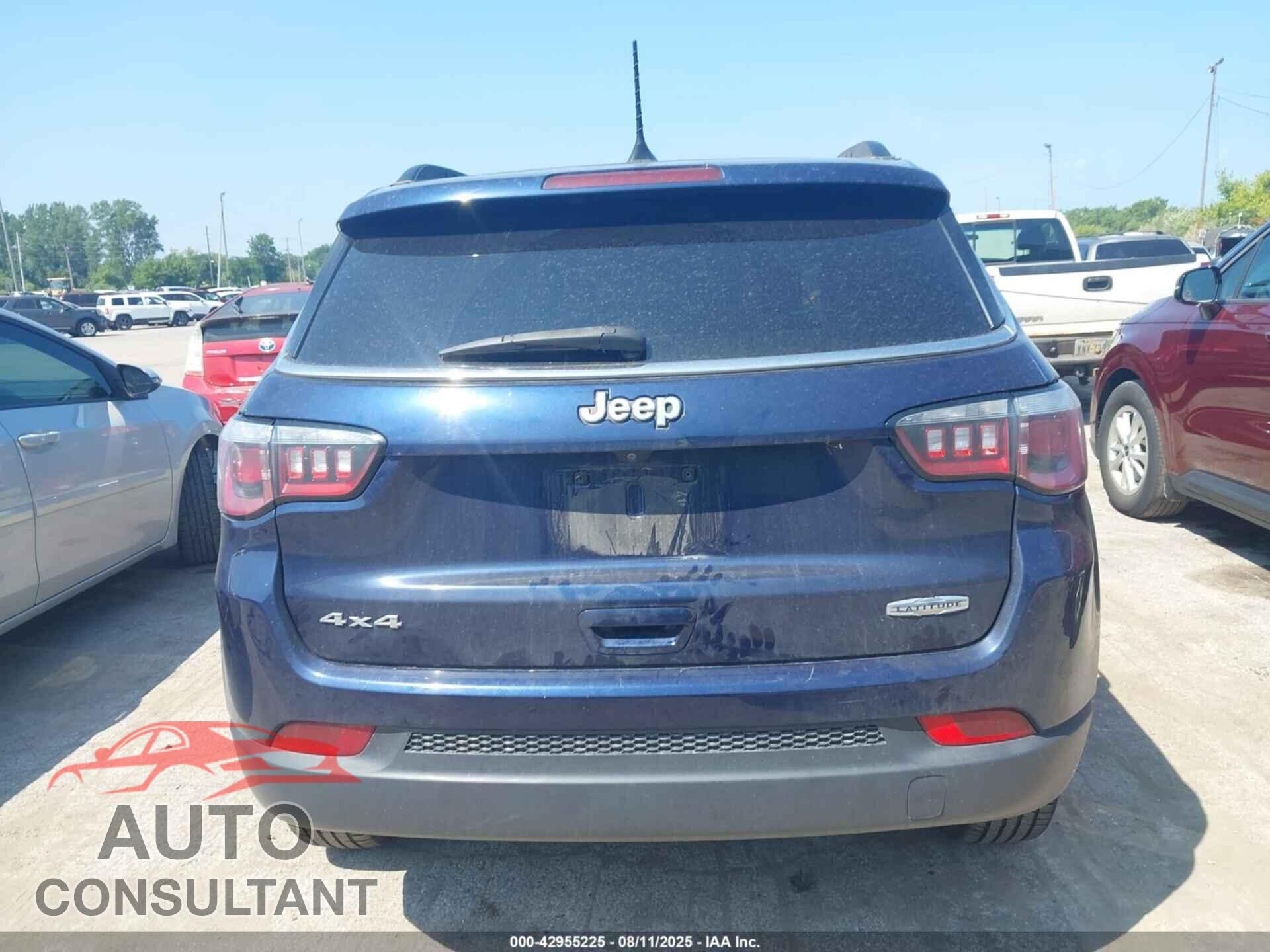 JEEP NEW COMPASS 2017 - 3C4NJDBB8HT652047