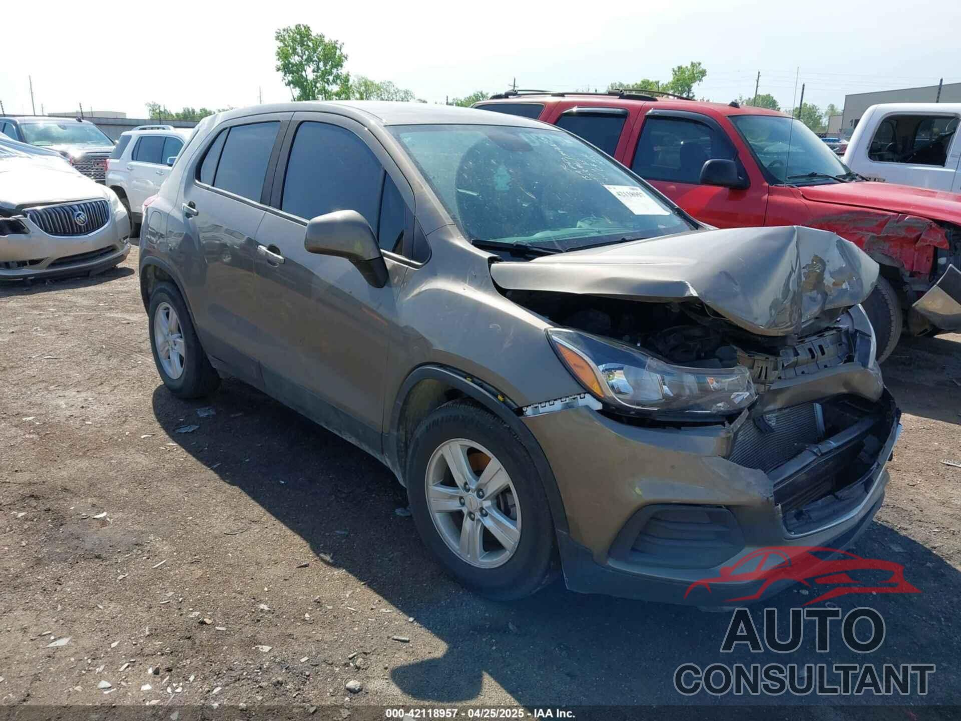 CHEVROLET TRAX 2020 - KL7CJKSB7LB346699