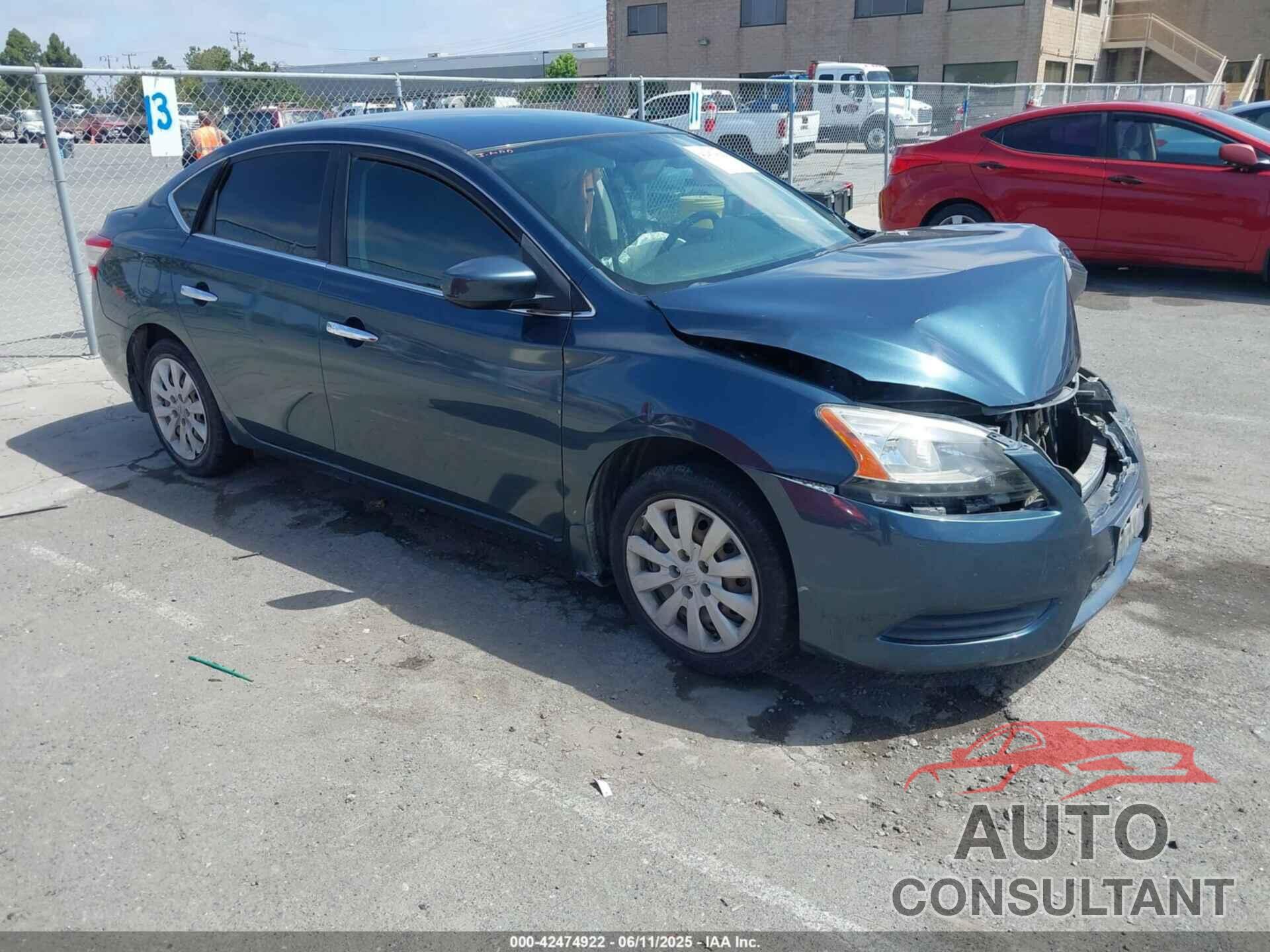 NISSAN SENTRA 2015 - 3N1AB7AP8FL678349