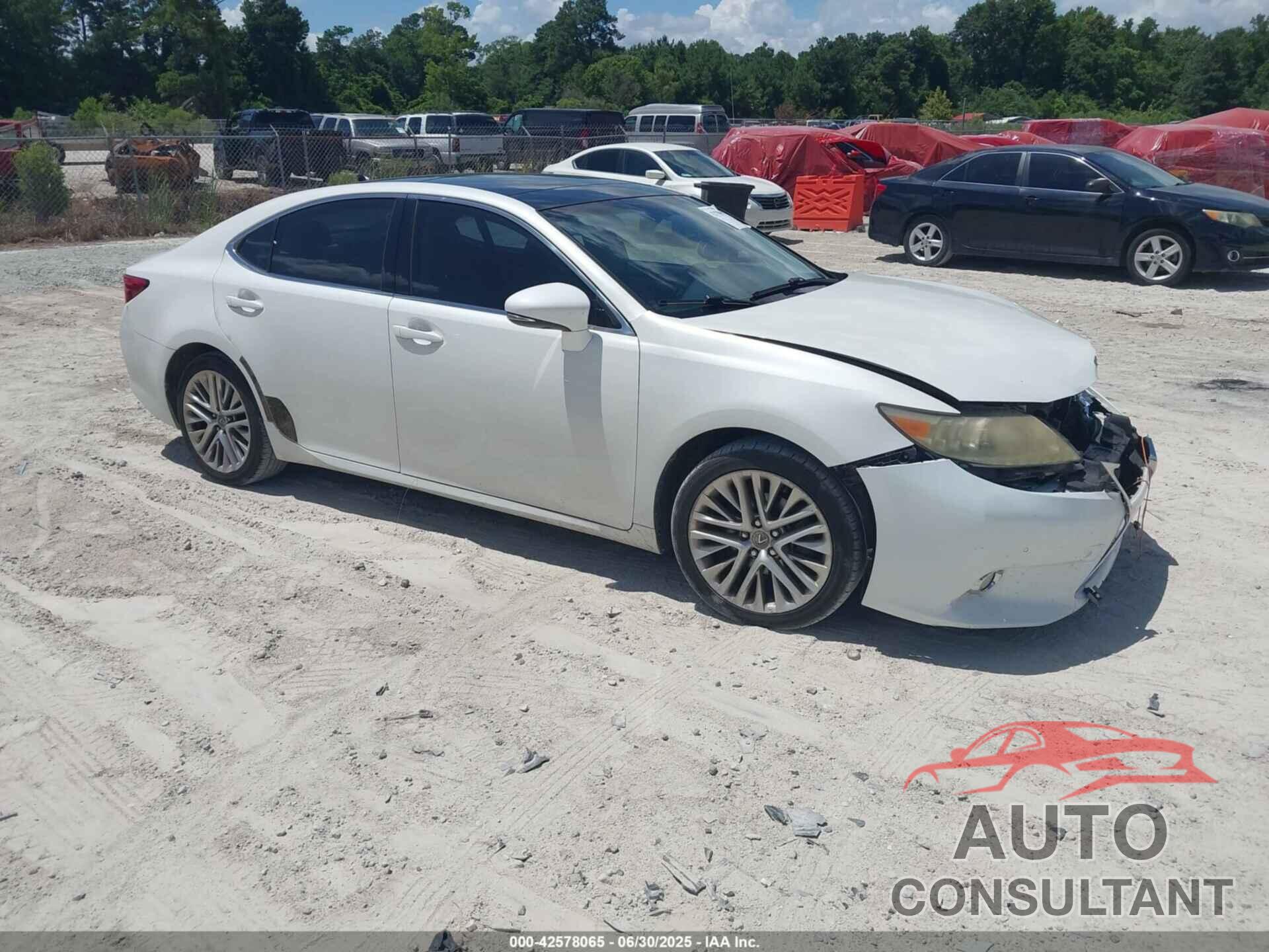 LEXUS ES 350 2013 - JTHBK1GG4D2016478