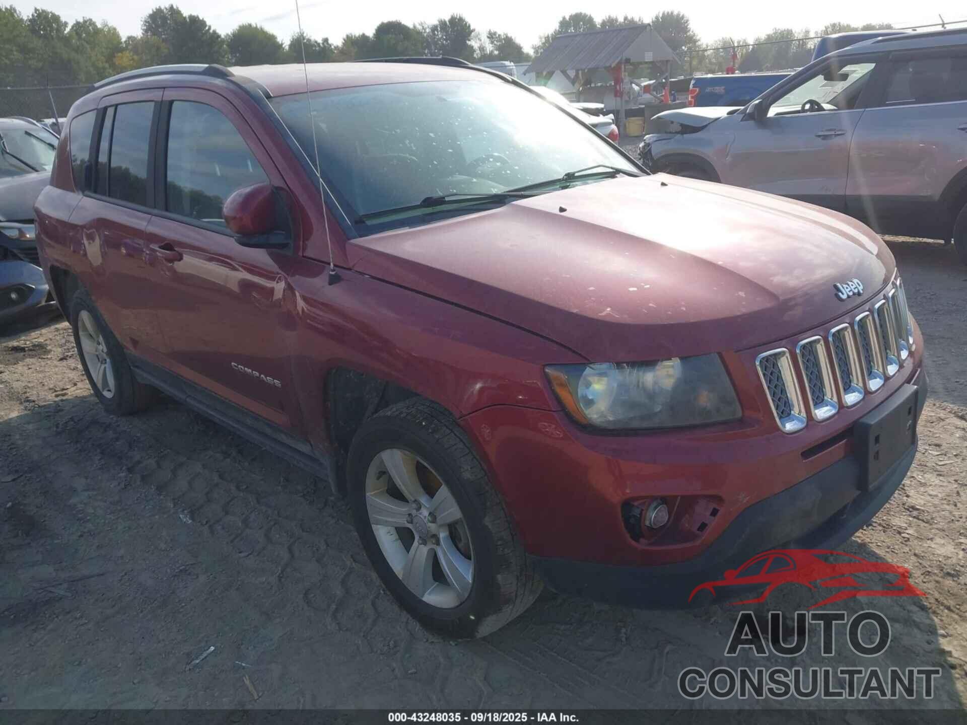 JEEP COMPASS 2016 - 1C4NJDEB7GD546365