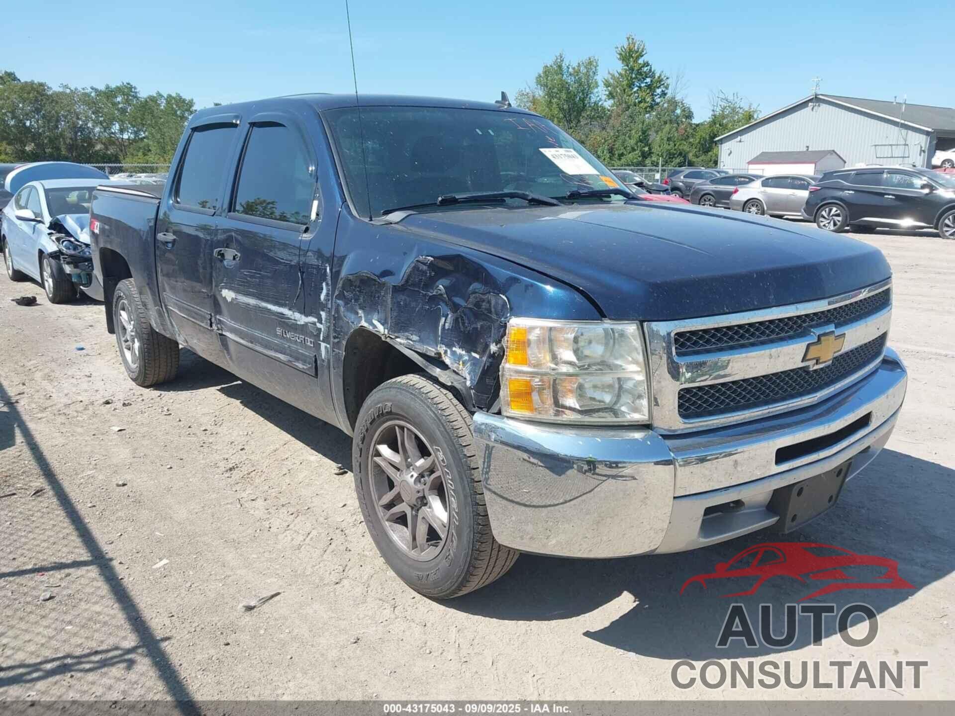 CHEVROLET SILVERADO 1500 2012 - 1GCPKSE76CF203163