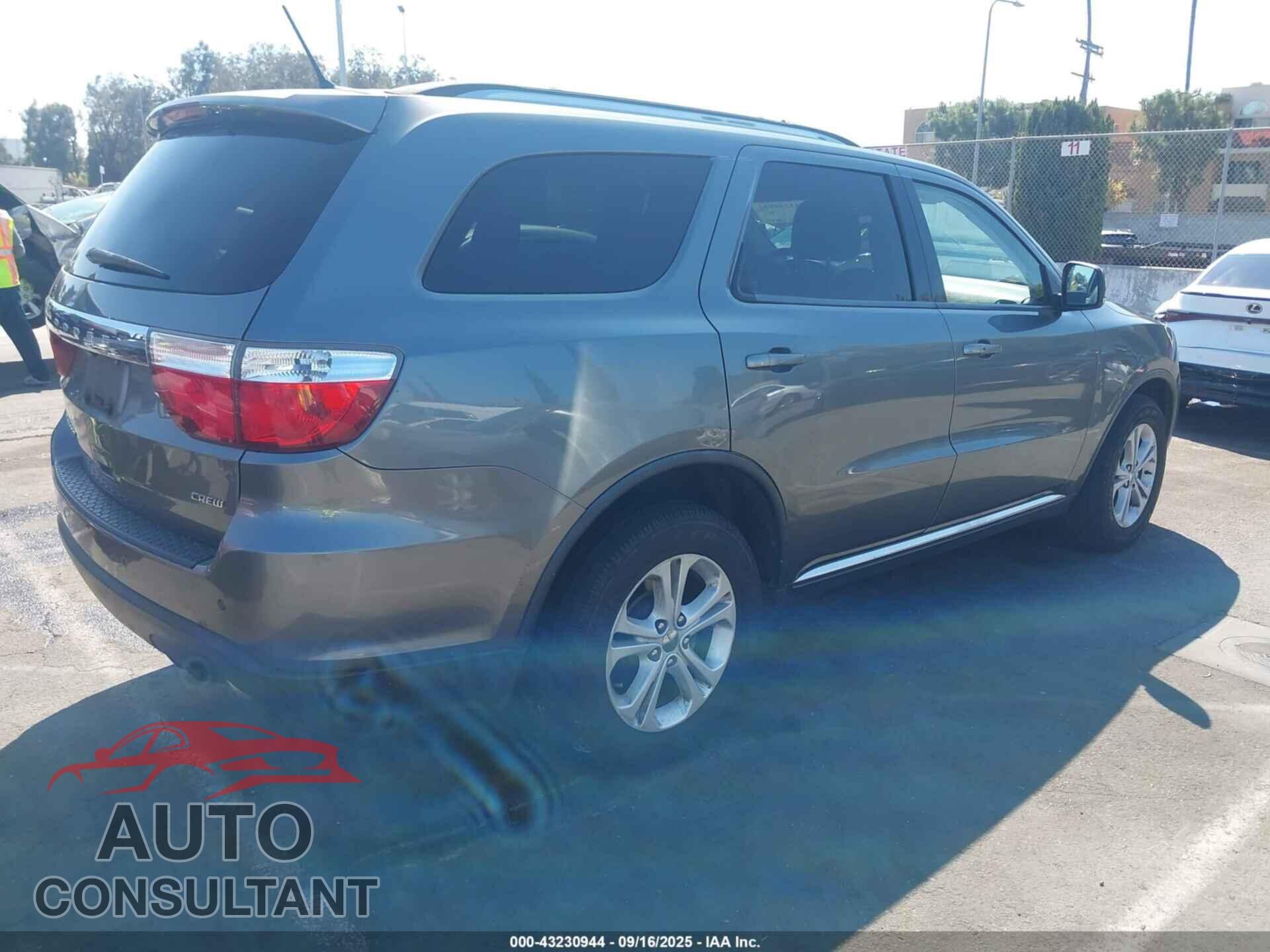 DODGE DURANGO 2012 - 1C4RDHDG1CC110642
