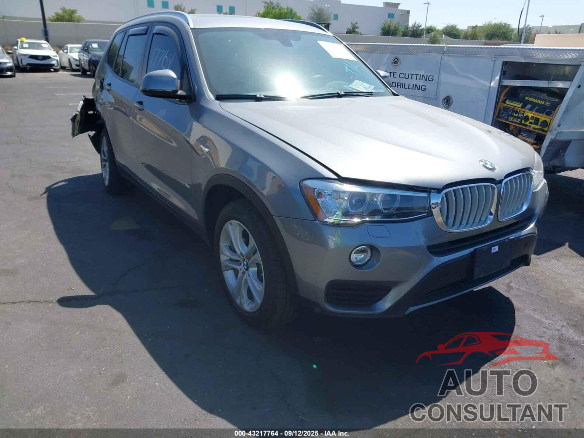 BMW X3 2015 - 5UXWX7C54F0K34820