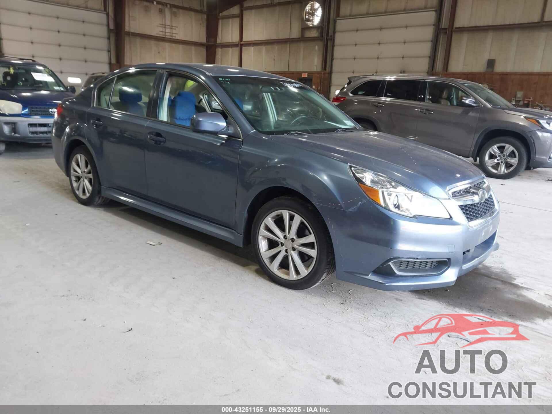 SUBARU LEGACY 2013 - 4S3BMBC67D3048124