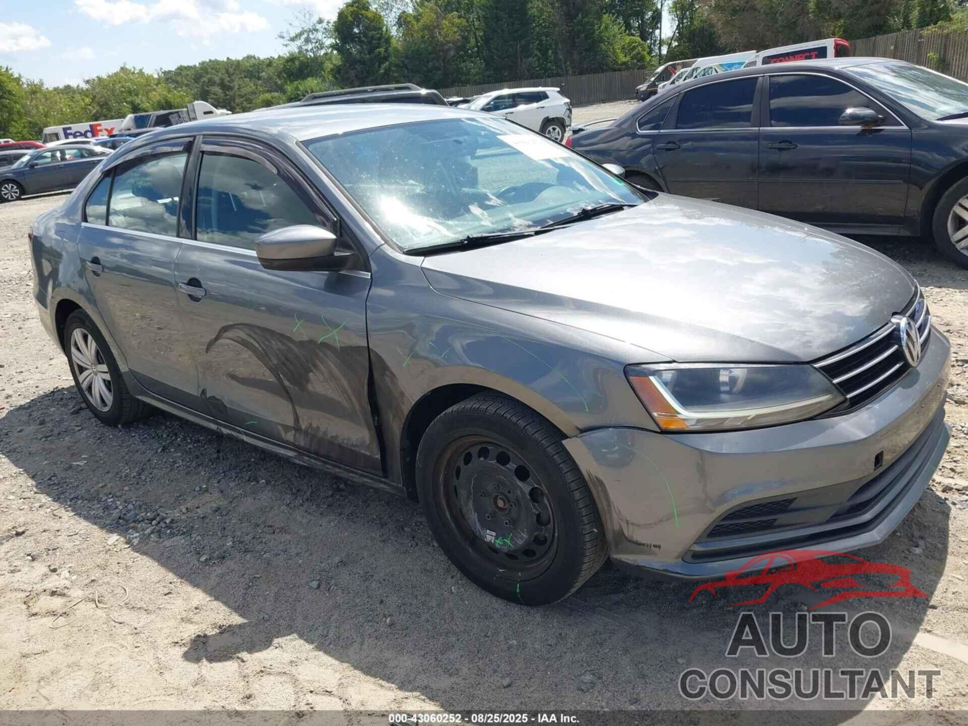 VOLKSWAGEN JETTA 2017 - 3VW2B7AJ4HM358985