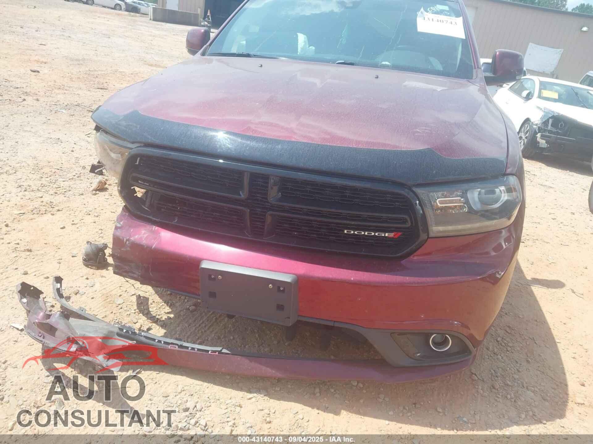 DODGE DURANGO 2017 - 1C4RDJDG2HC848240