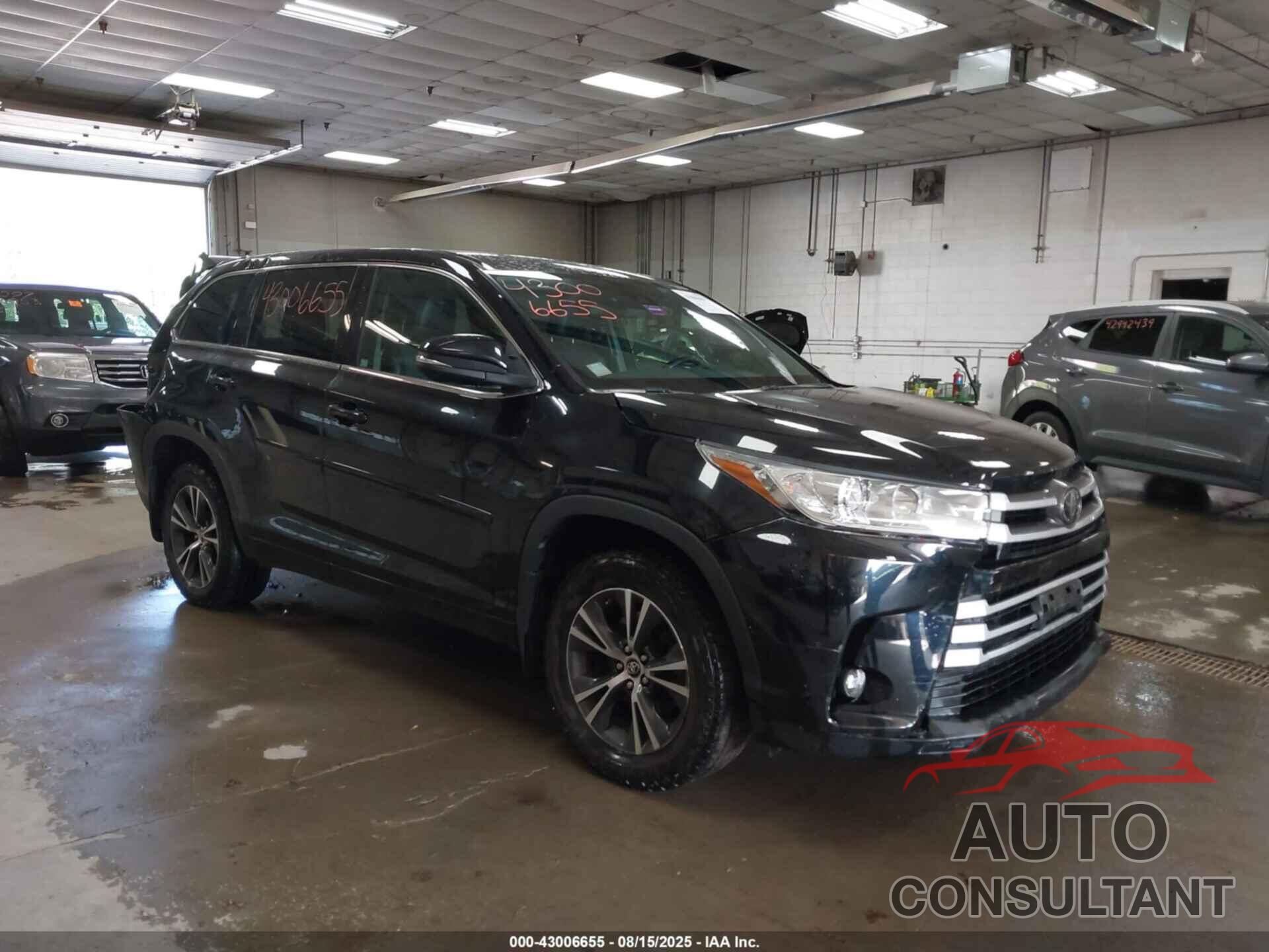 TOYOTA HIGHLANDER 2017 - 5TDBZRFH2HS386610