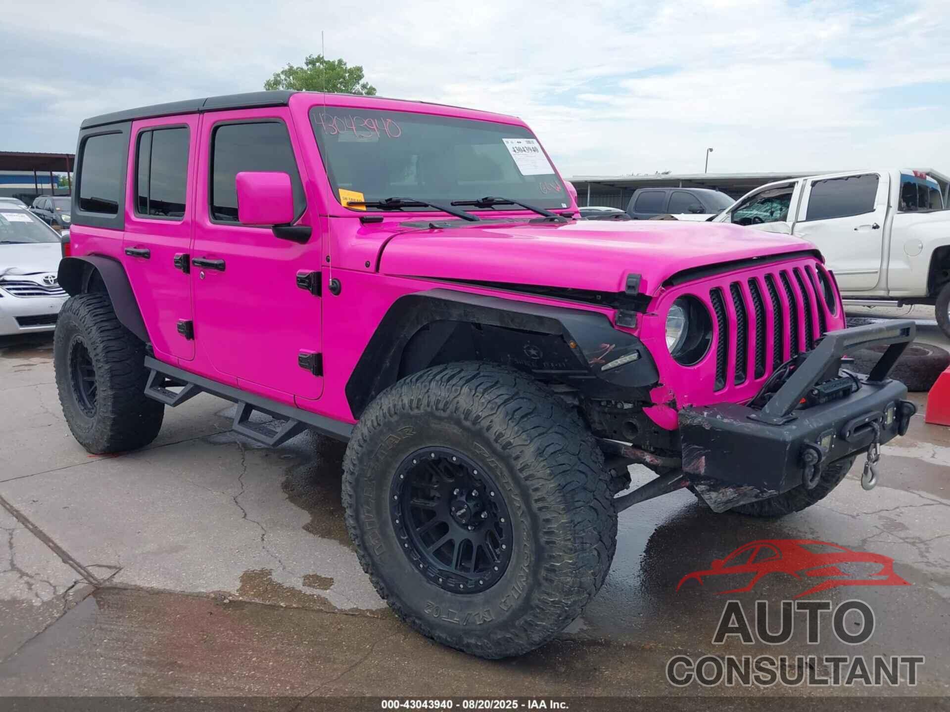 JEEP WRANGLER UNLIMITED 2020 - 1C4HJXDG3LW102863