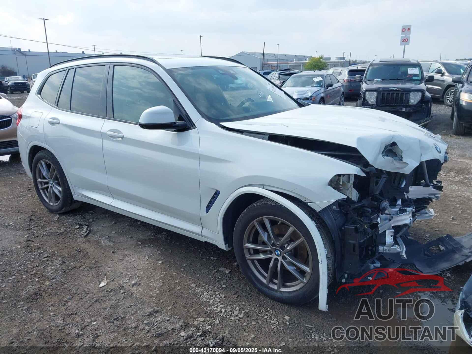 BMW X3 PHEV 2021 - 5UXTS1C02M9E93451